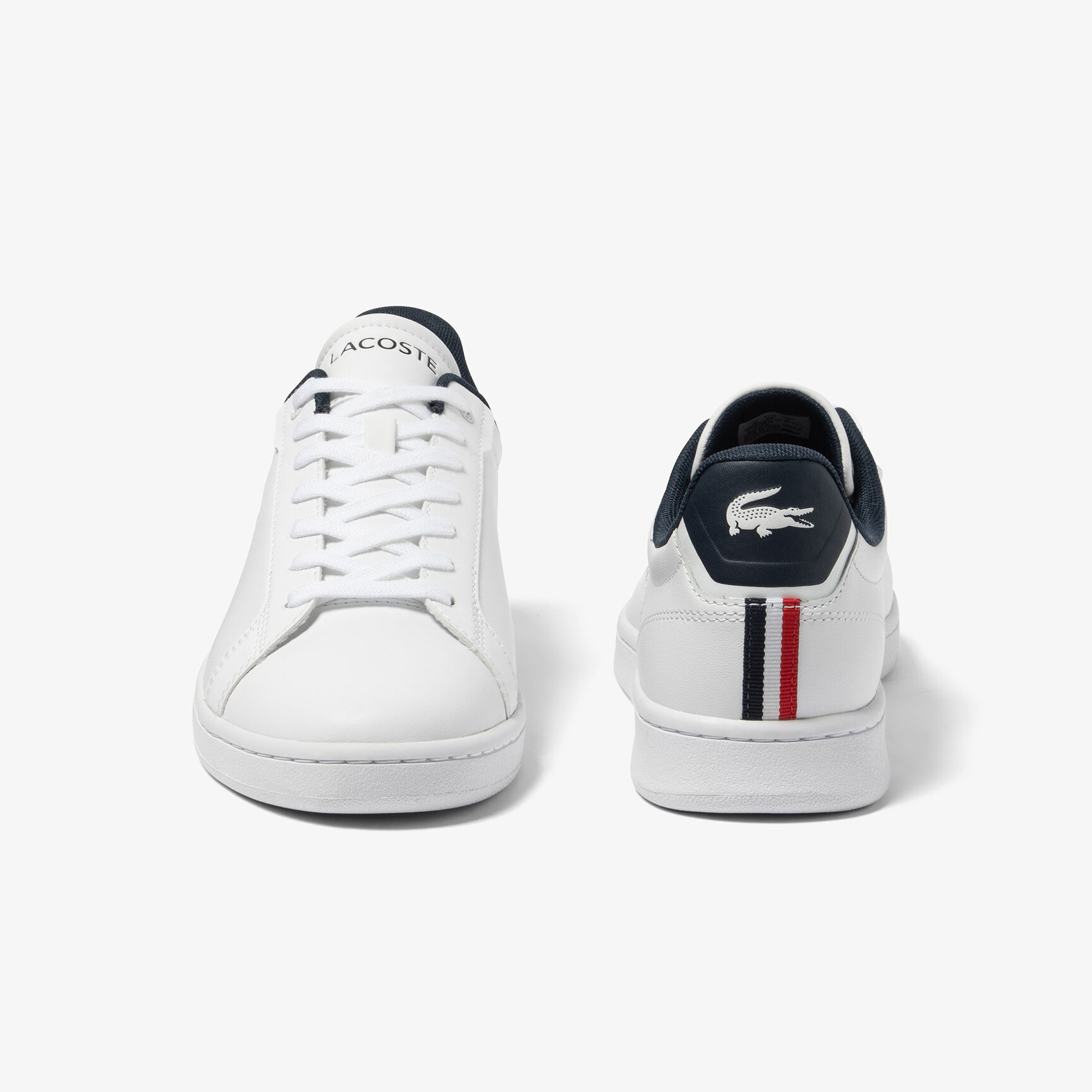 Men's Lacoste Carnaby Pro Leather Tricolour Trainers Men's Lacoste Carnaby Pro Leather Tricolour Trainers