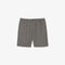 lacoste relaxed fit printed cotton blend shorts