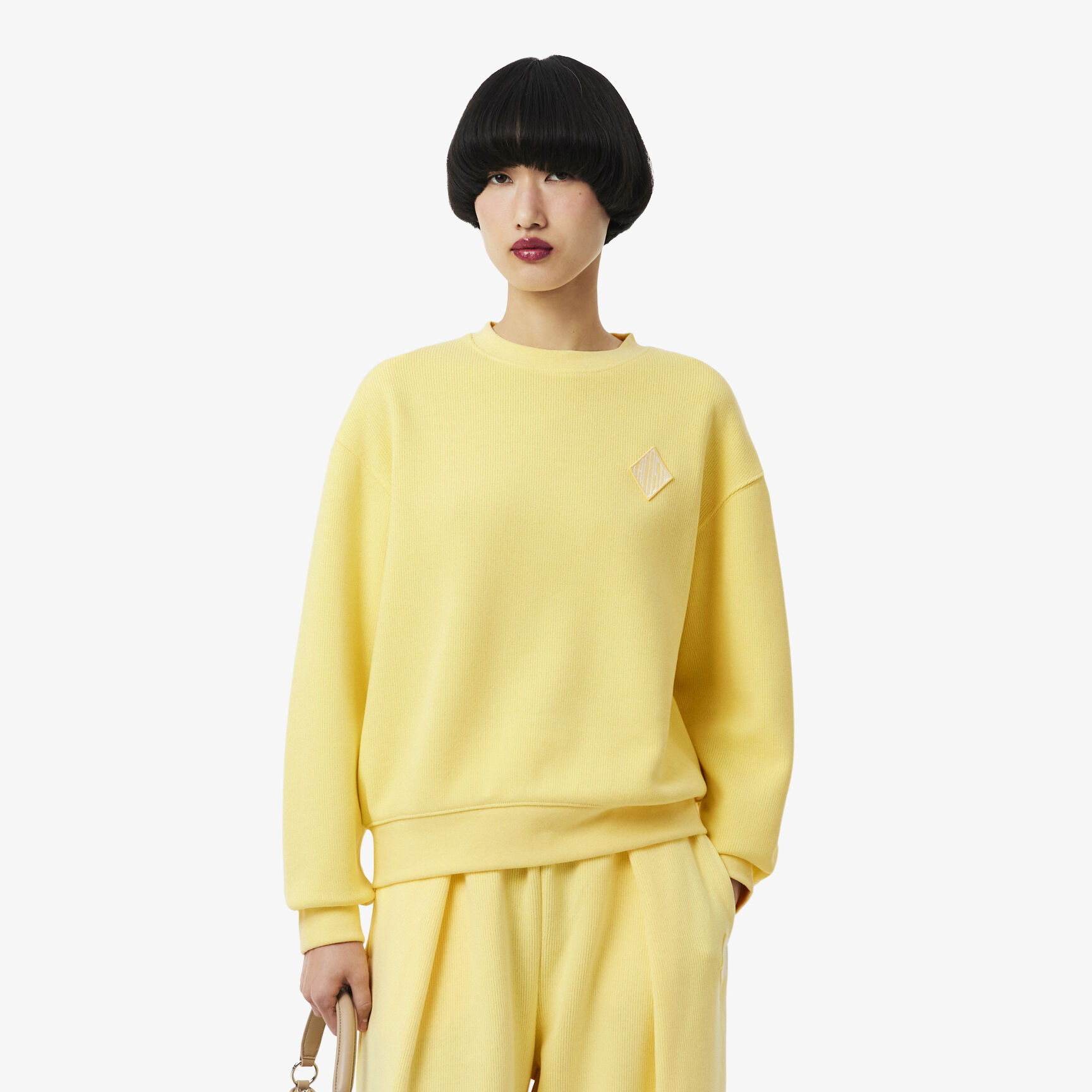 Oversized Interlock Sweatshirt Oversized Interlock Sweatshirt