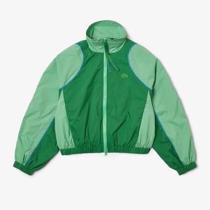 Women’s Lacoste Oversized Two Tone Taffeta Jacket Women’s Lacoste Oversized Two Tone Taffeta Jacket