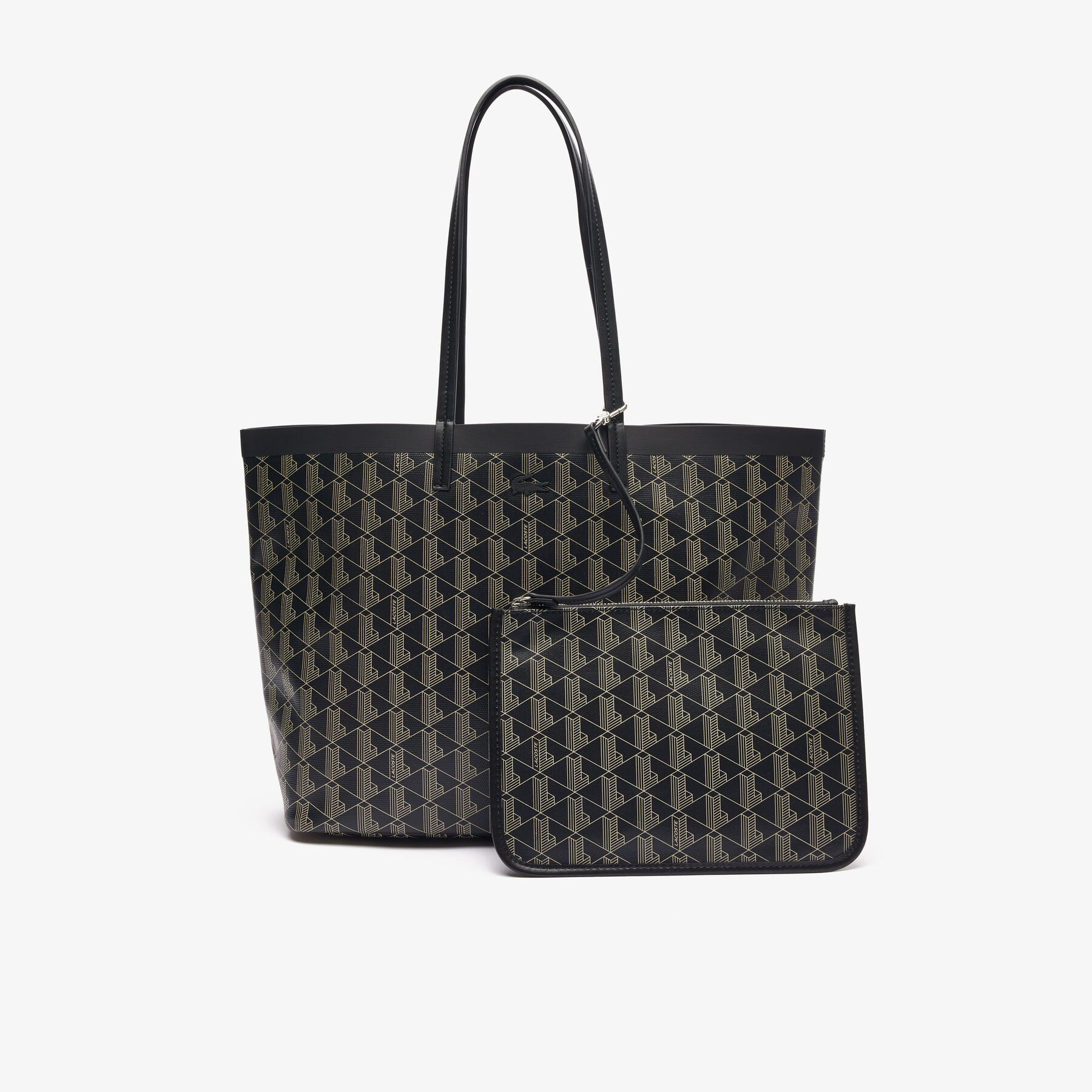 Zely Tote with Removable Pouch lacoste zely tote with removable pouch