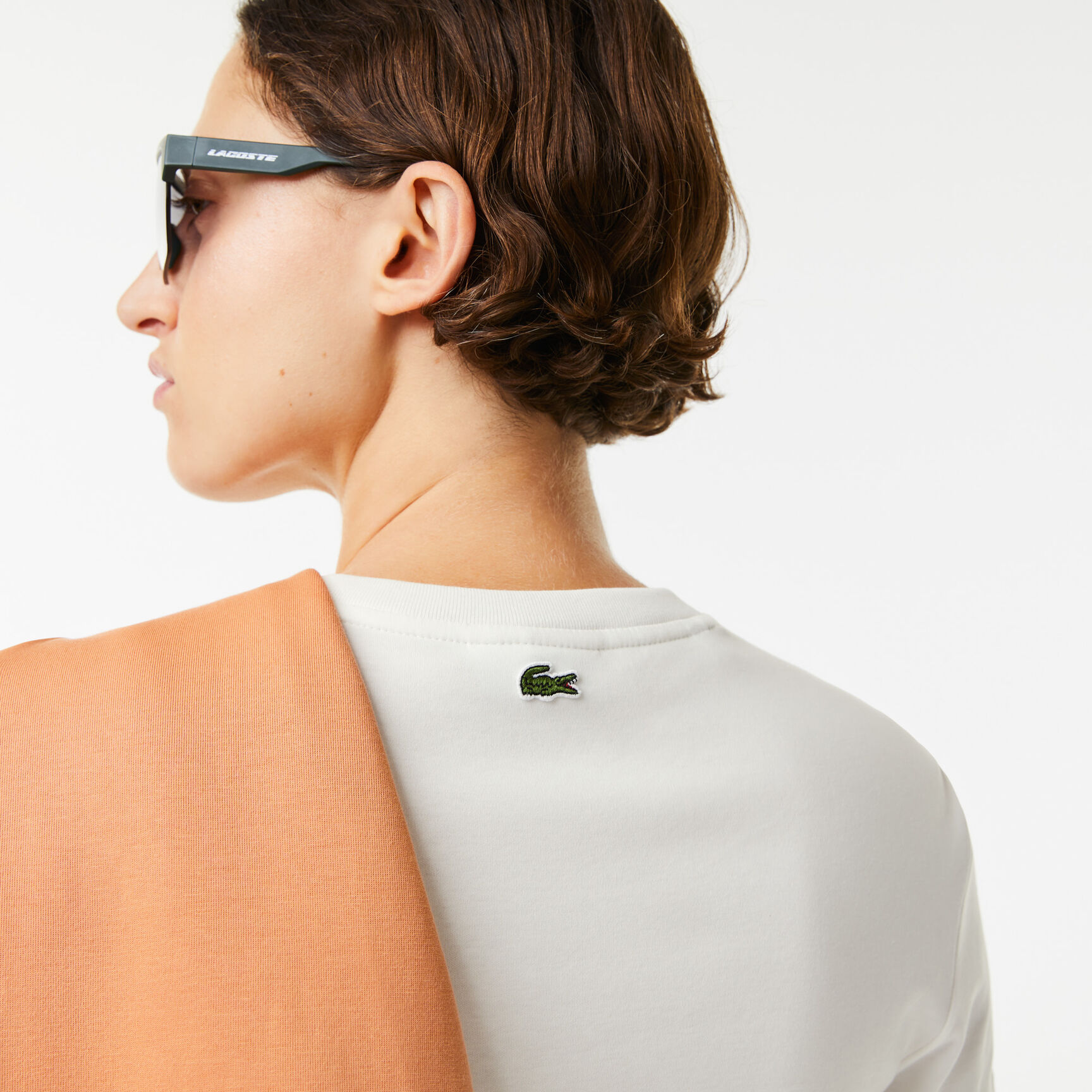 Women's Lacoste Loose Fit Organic Cotton T-shirt