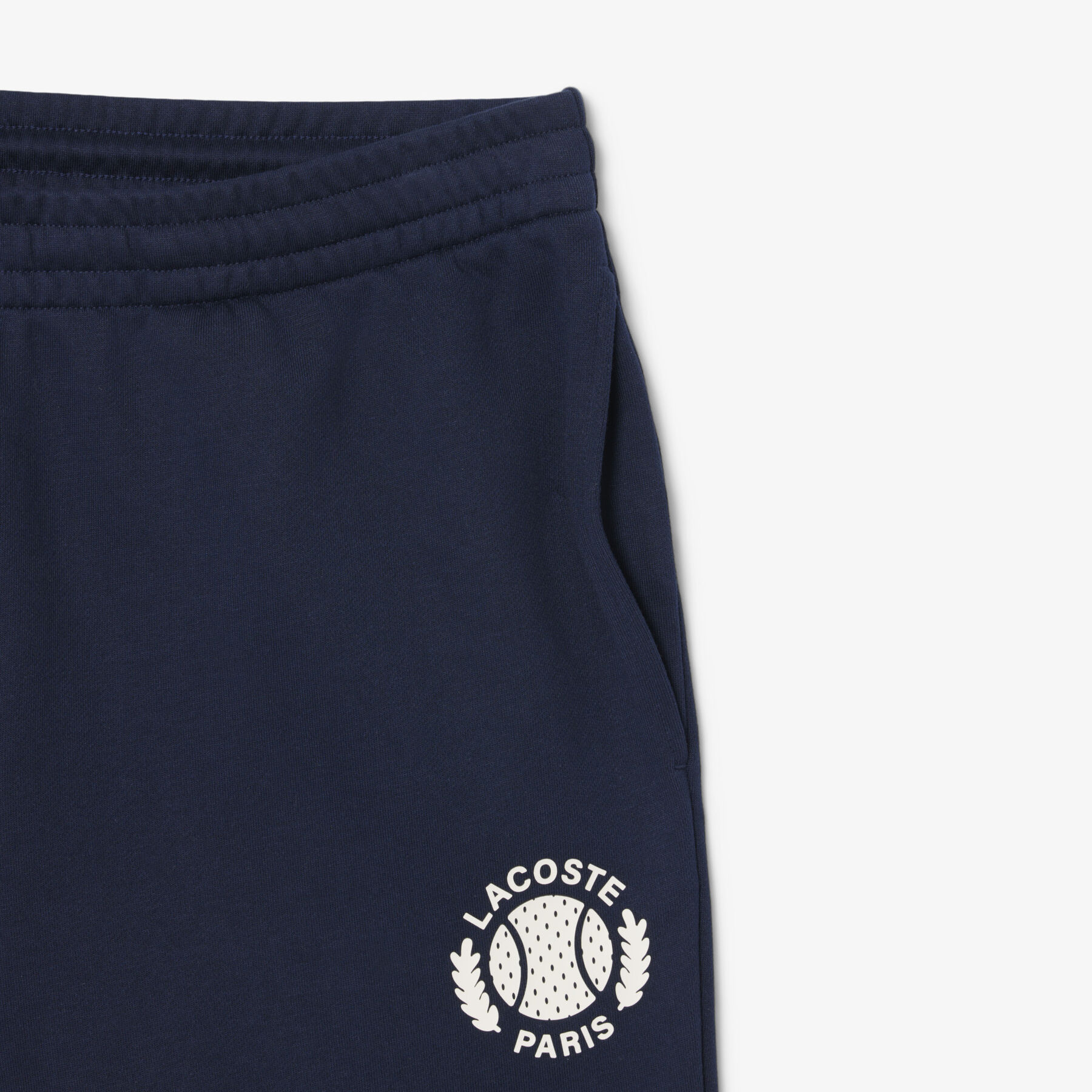 Regular Fit 3D Print Fleece Shorts lacoste regular fit 3d print fleece shorts