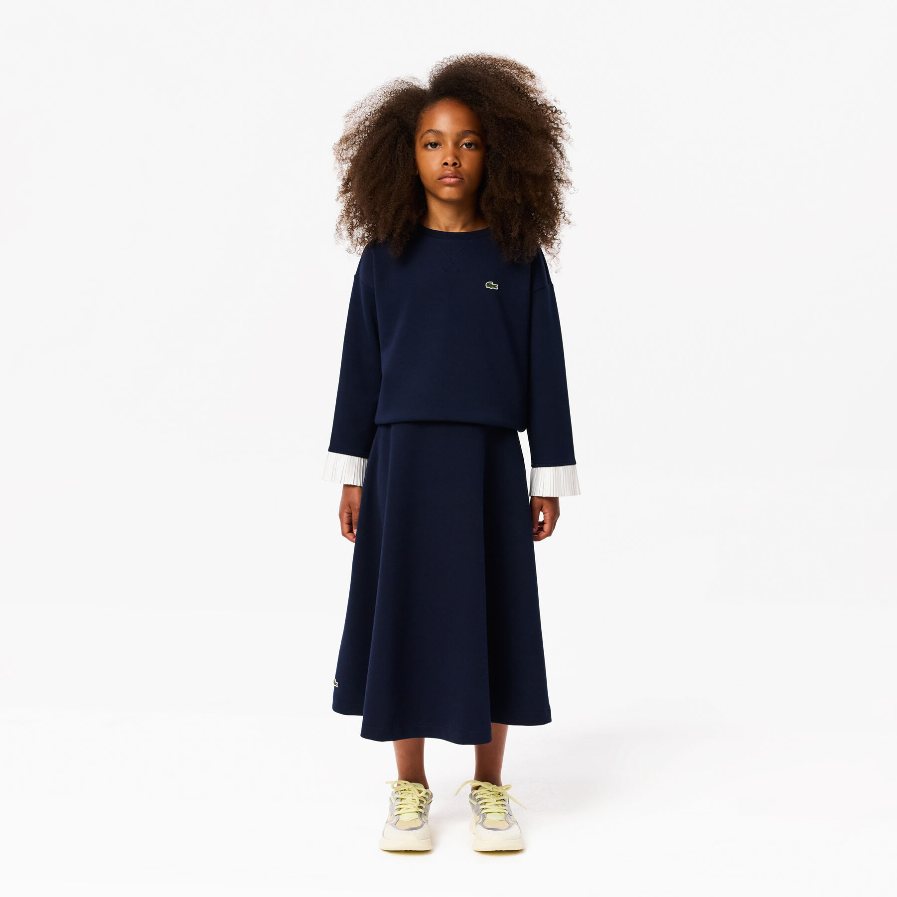 lacoste milano cotton skirt