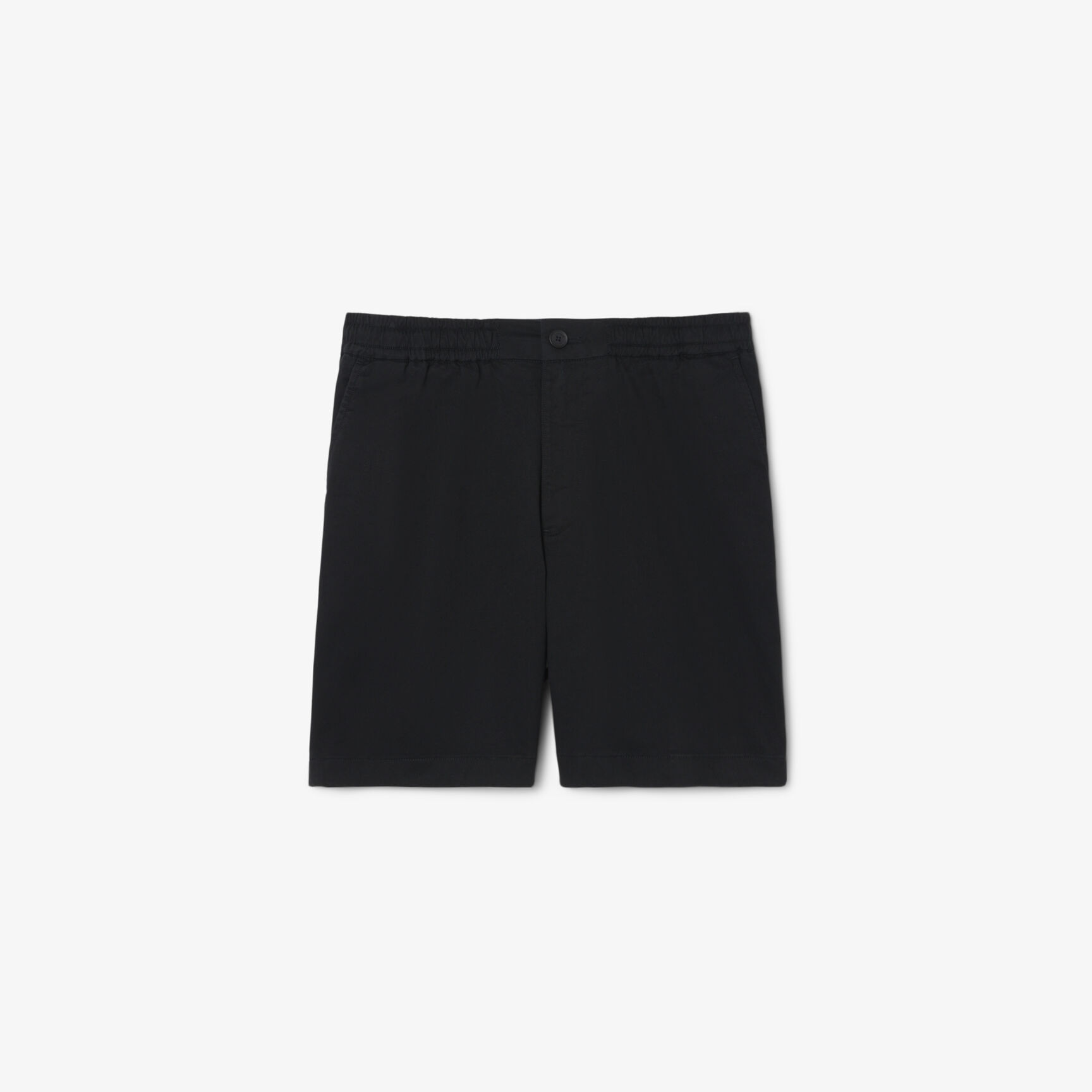 Regular Fit Stretch Cotton Shorts