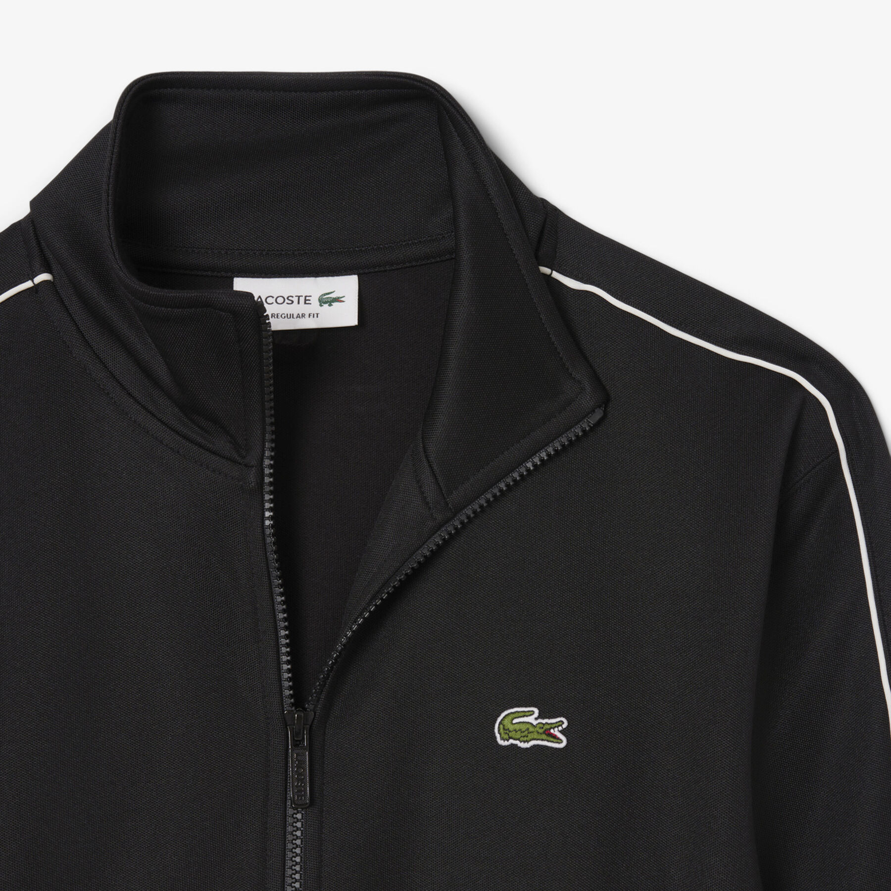 Paris Pique Zip Front Track Jacket