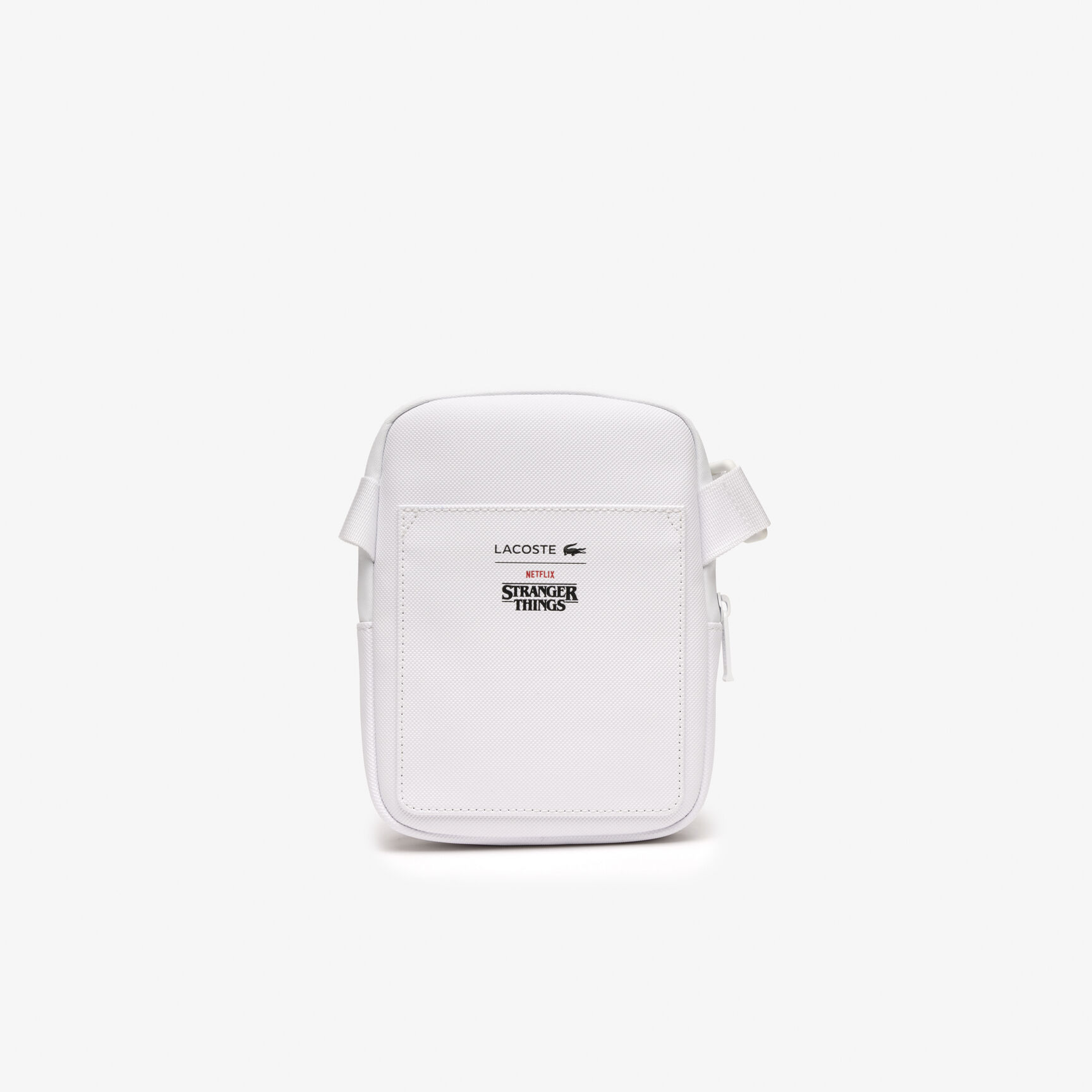 Men’s Lacoste x Netflix Croc Print Shoulder Bag - Small Men’s Lacoste x Netflix Croc Print Shoulder Bag - Small