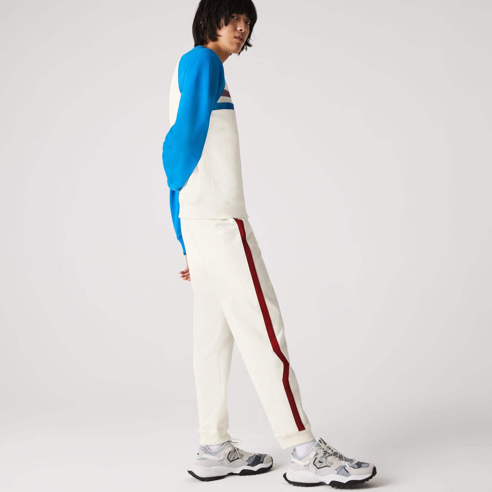 بنطلون رياضي للرجال مصنوع في فرنسا من القطن العضوي والصوف