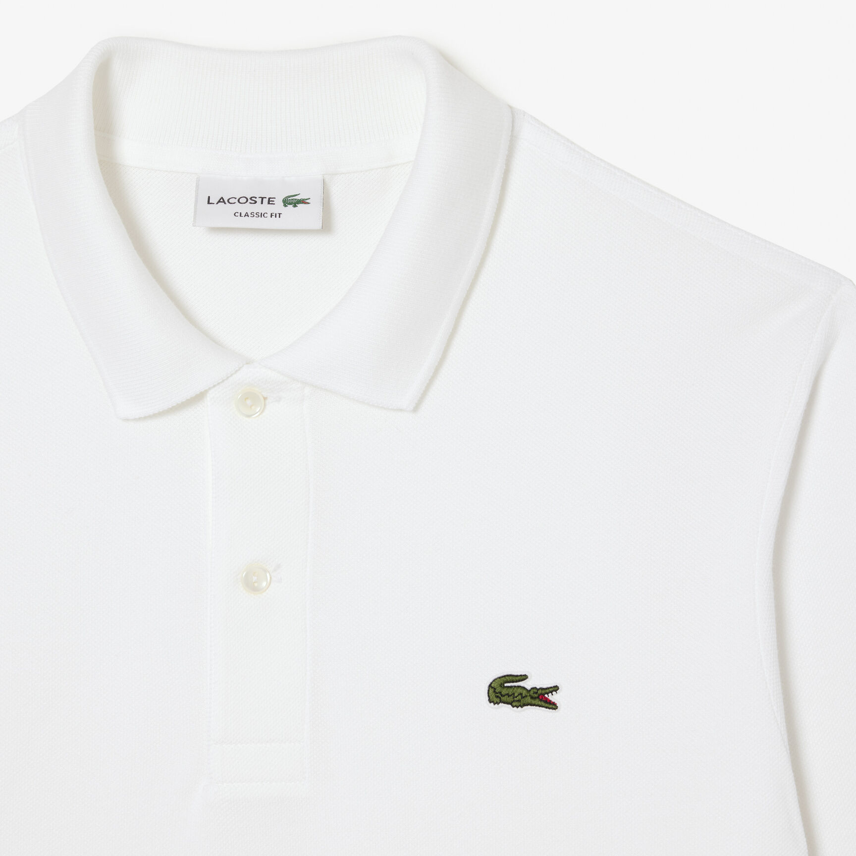 Classic Fit Long Sleeved L.12.12 Polo Shirt