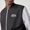 لاكوست جاكيت تيدي بسحاب من الصوف مع طبعة ثنائية اللون للرجال من مجموعة lacoste sport