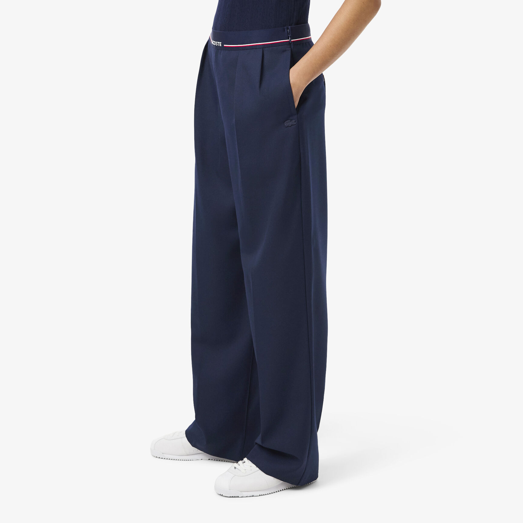 Oversized Wool Blend Pleated Pants Oversized Wool Blend Pleated Pants