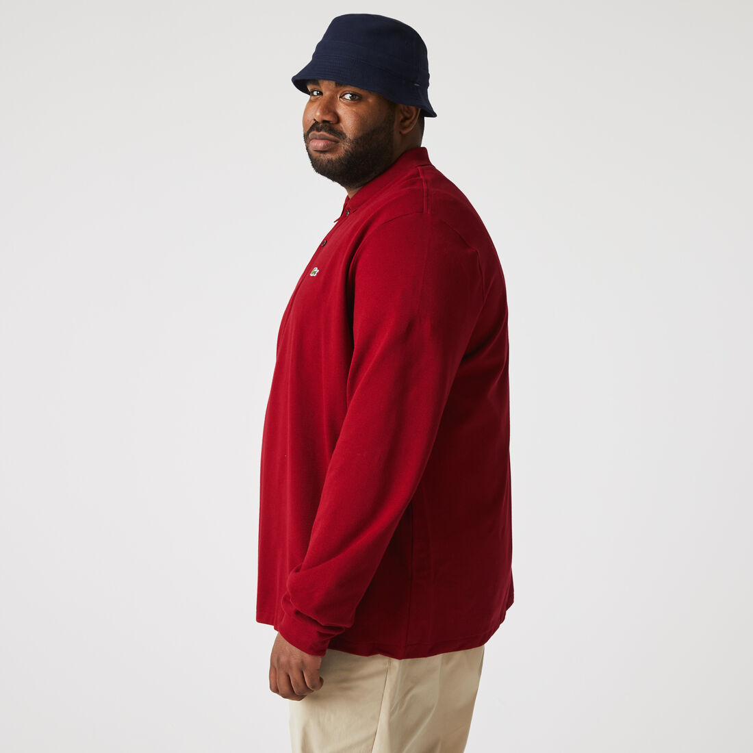 Classic Fit Long Sleeved L.12.12 Polo Shirt Classic Fit Long Sleeved L.12.12 Polo Shirt