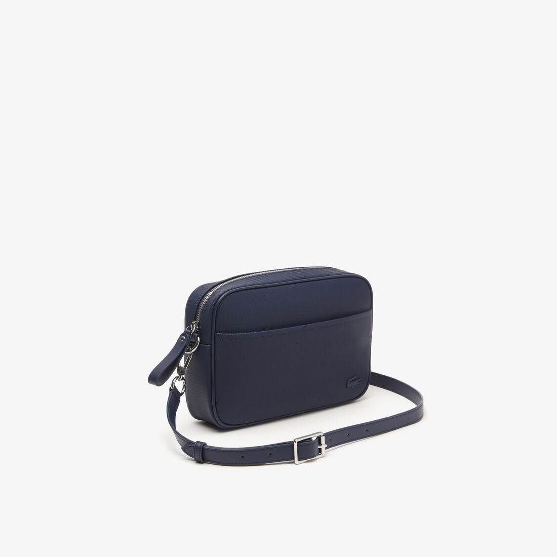 Unisex Lacoste Flat Pocket Zip Crossover Bag Unisex Lacoste Flat Pocket Zip Crossover Bag