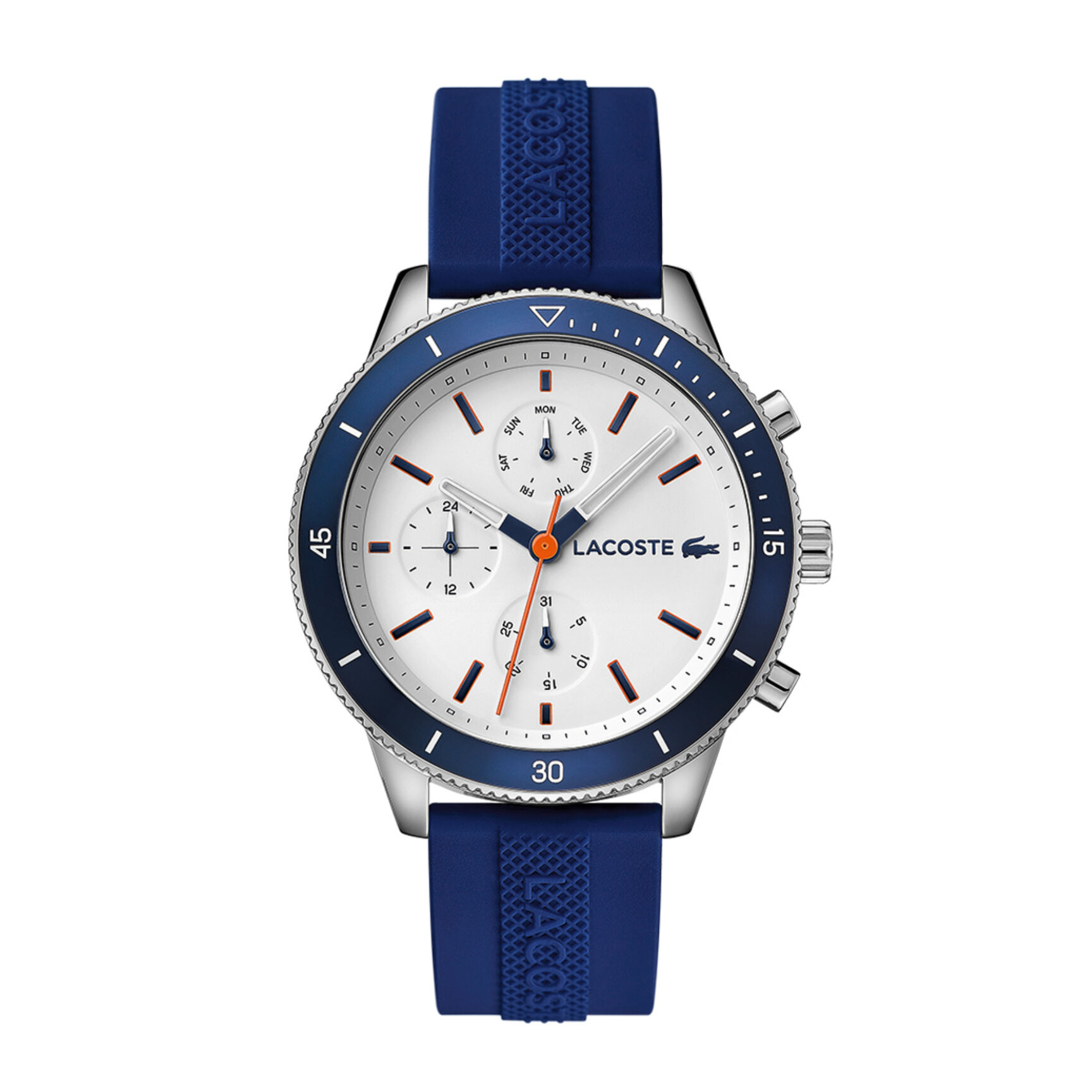 Lacoste Key West Mens White Dial Watch