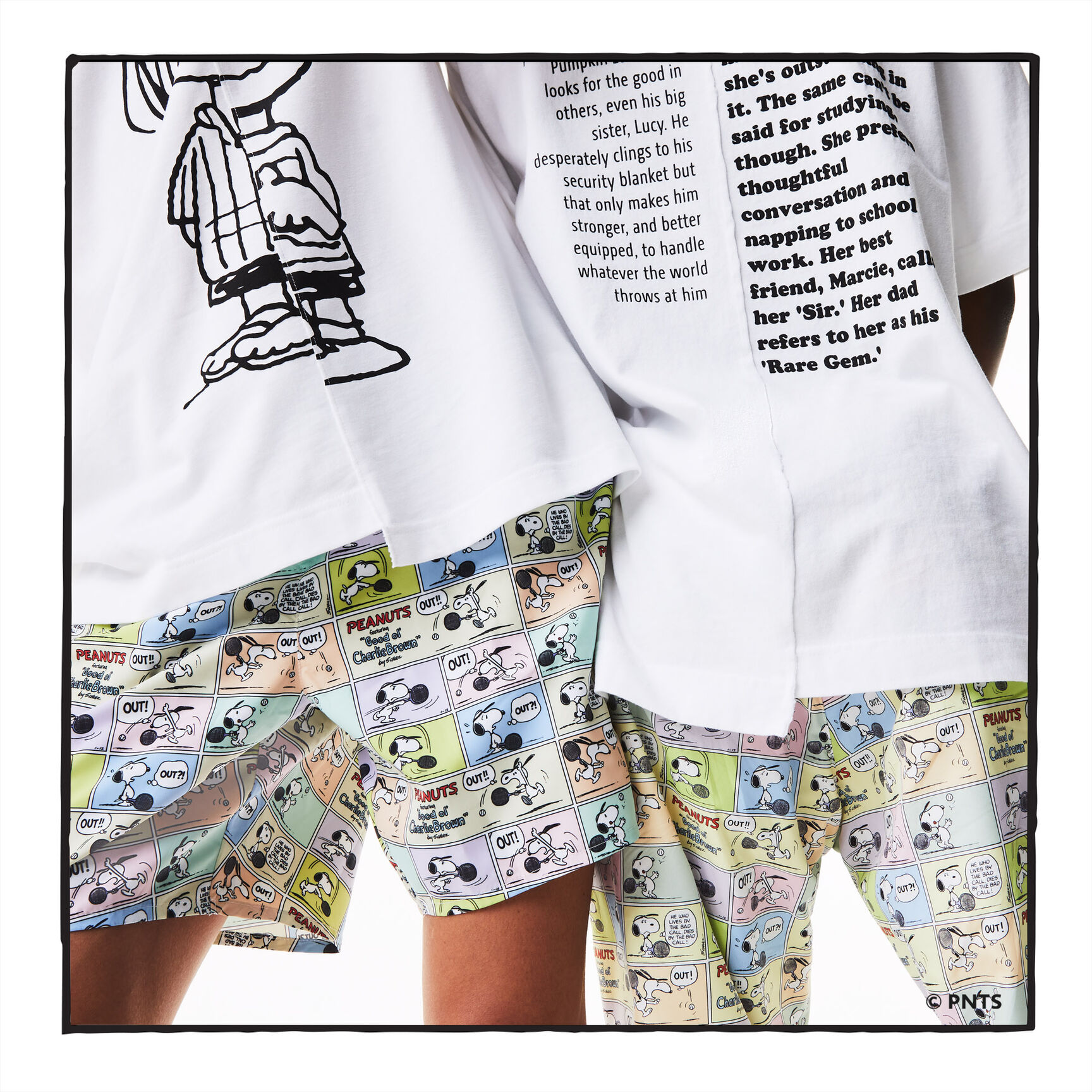 Unisex Lacoste L!VE x Peanuts Loose Fit T-shirt