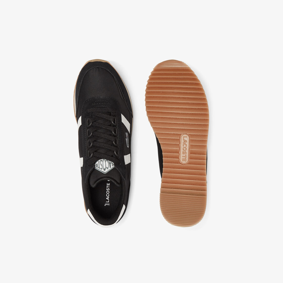 Men’s Partner Retro Textile and Suede Trainers Men’s Partner Retro Textile and Suede Trainers