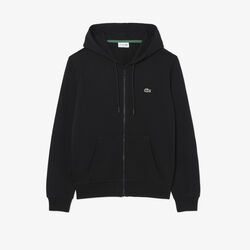 Classic Fit Zipped Fleece Sweatshirt
