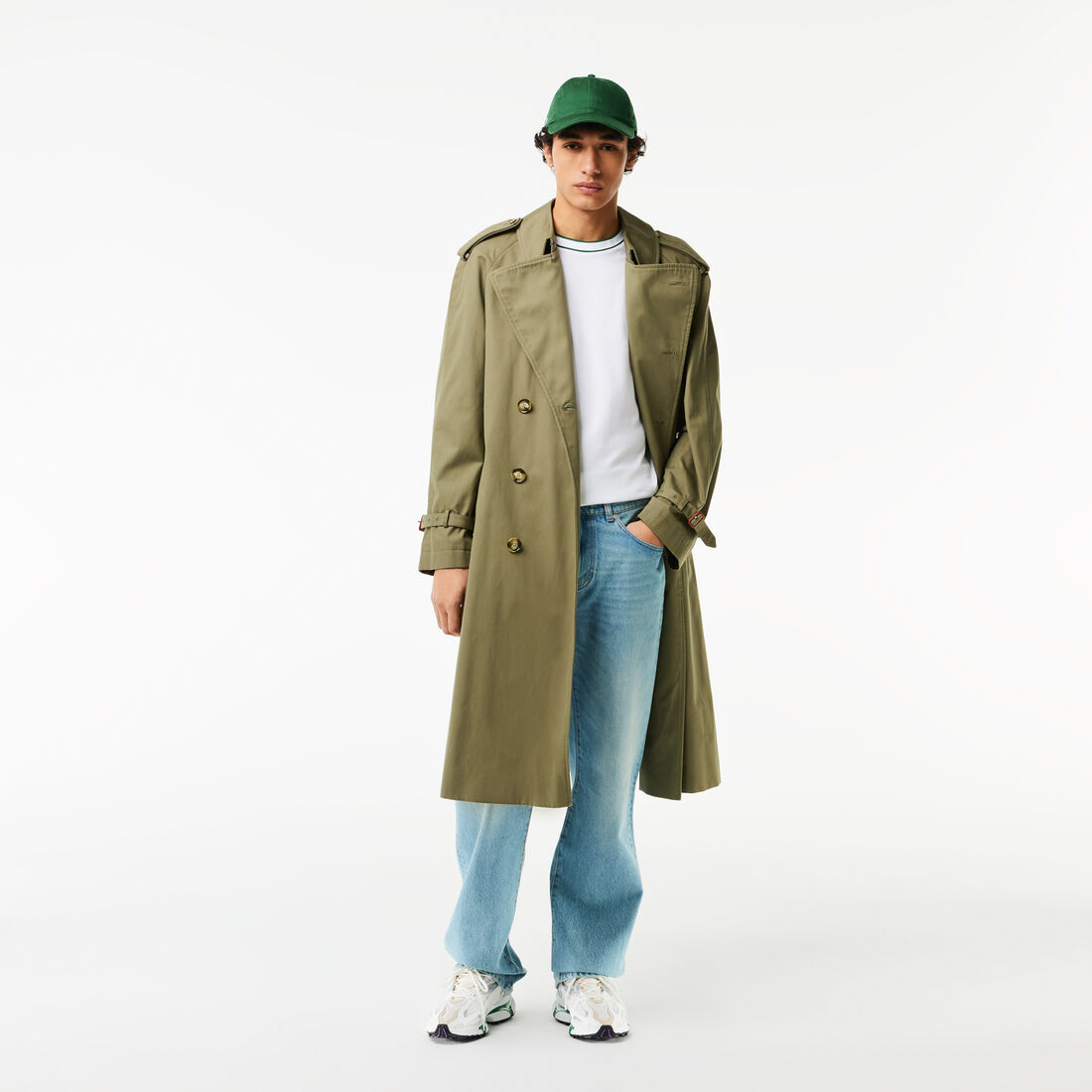 Stretch Pique Stripe Collar T-shirt Stretch Pique Stripe Collar T-shirt