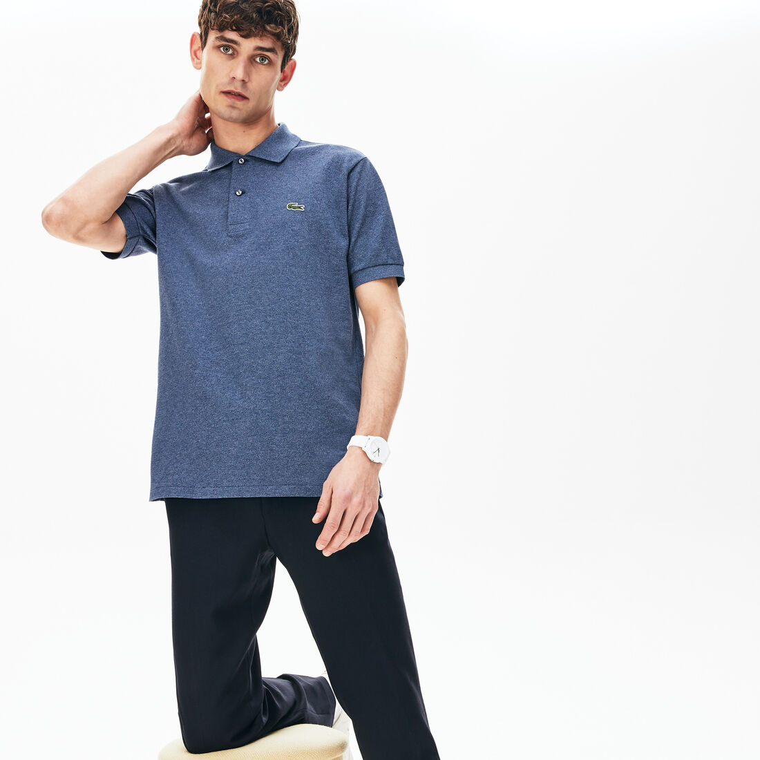 Classic Fit L.12.12 Marl Polo Shirt