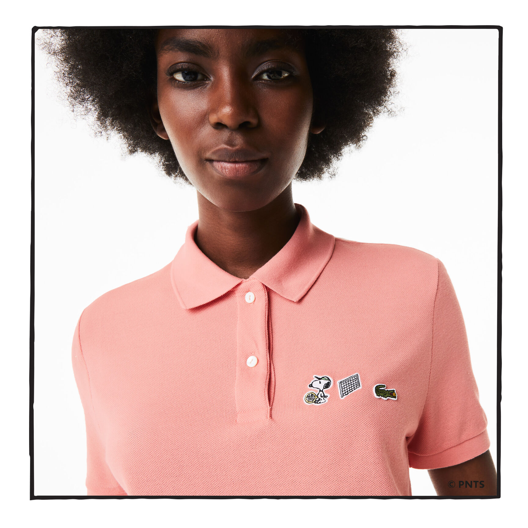 Women&rsquo;s Lacoste x Peanuts Regular Fit Organic Cotton Polo