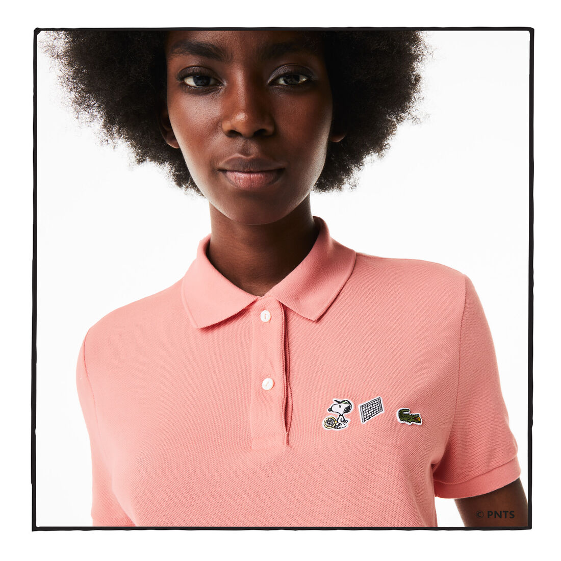 Women’s Lacoste x Peanuts Regular Fit Organic Cotton Polo Women’s Lacoste x Peanuts Regular Fit Organic Cotton Polo