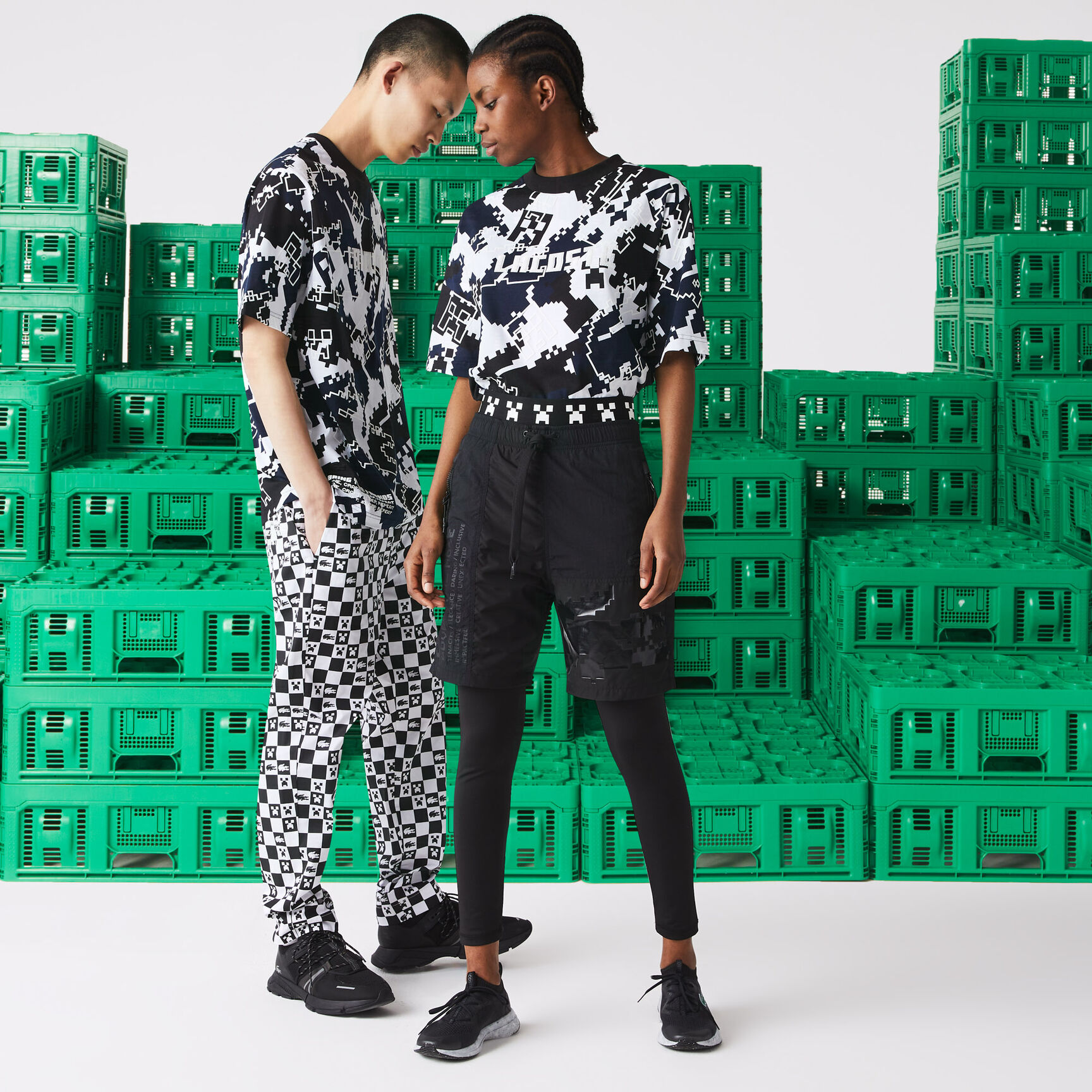 Unisex Lacoste x Minecraft Organic Jersey T-shirt Unisex Lacoste x Minecraft Organic Jersey T-shirt