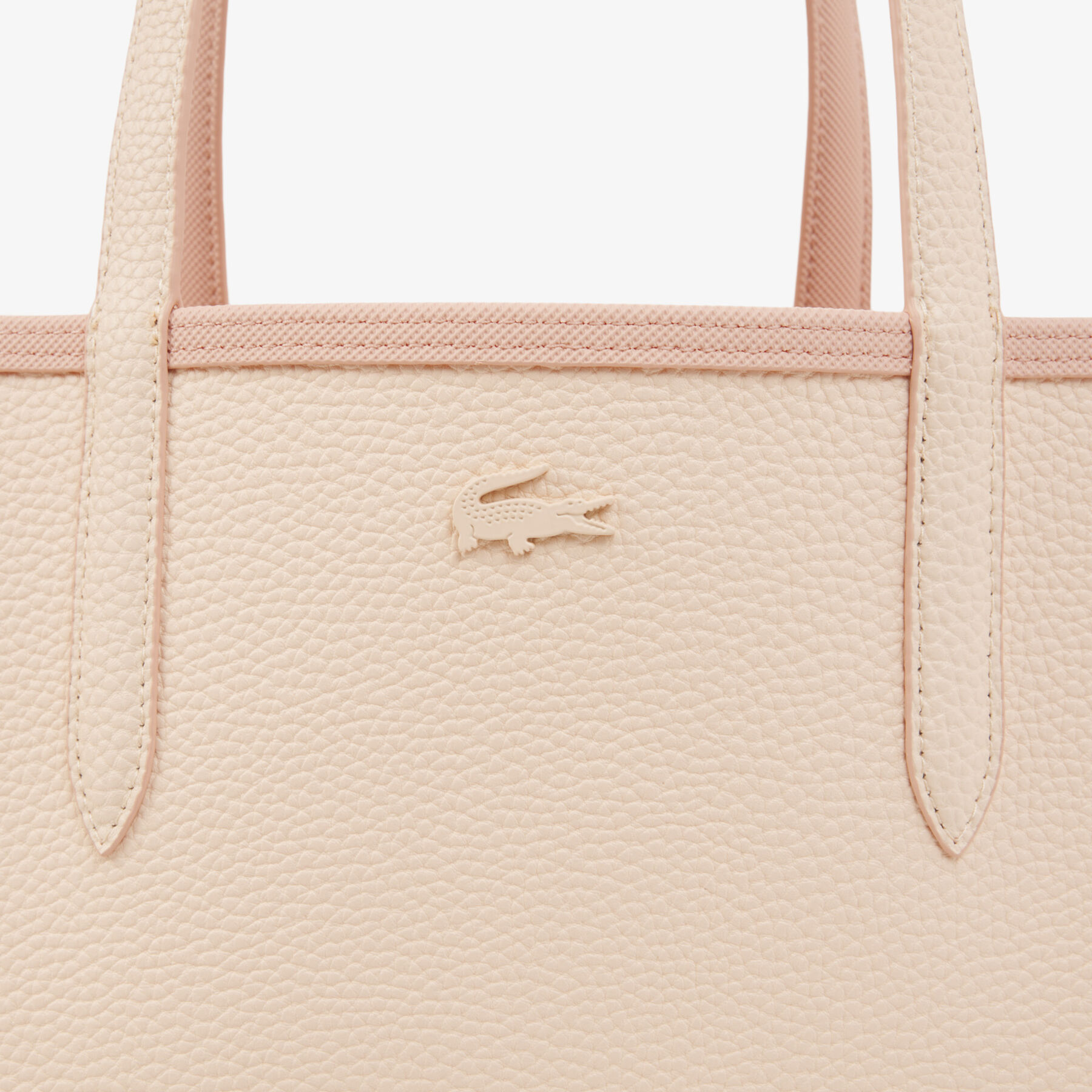 lacoste anna reversible tote with pouch