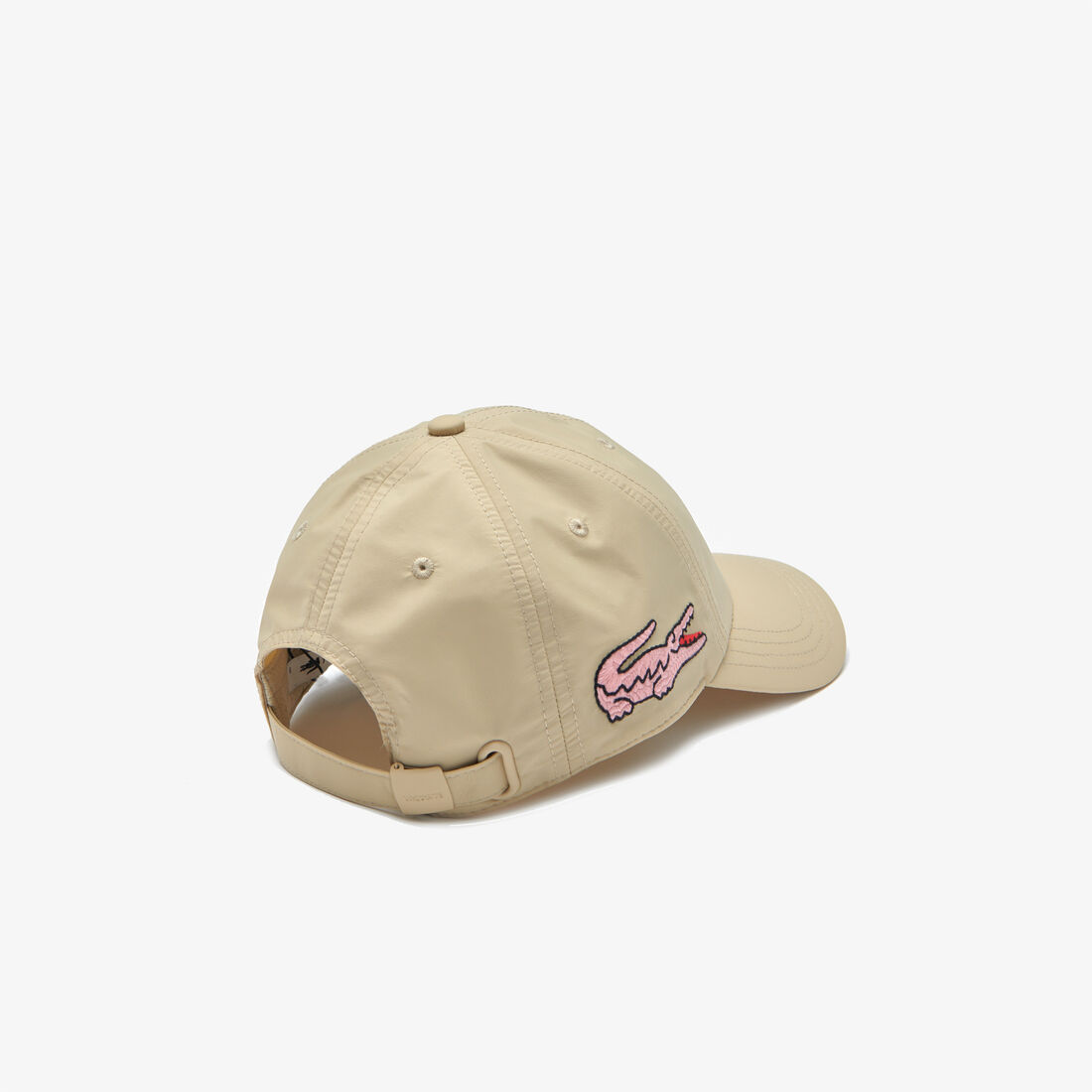 Women's Oversized Embroidered Crocodile Lightweight Nylon Cap Women's Oversized Embroidered Crocodile Lightweight Nylon Cap