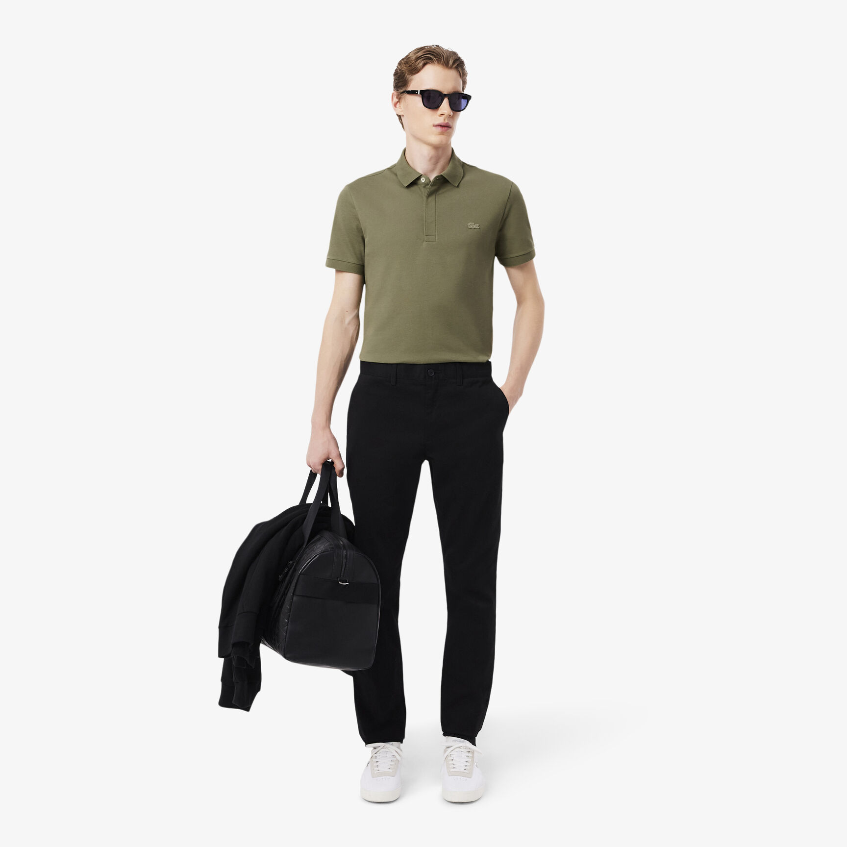 Regular Fit Paris Stretch Pique Polo Shirt