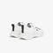 lacoste infants  court drive textile air mesh trainers