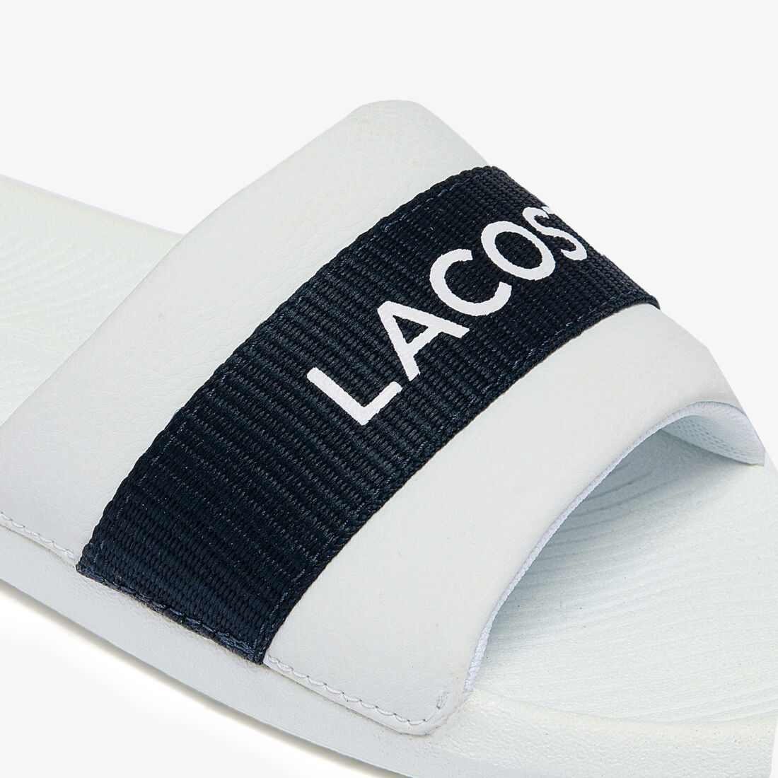 Men's Croco Slides Textile Logo Men's Croco Slides Textile Logo