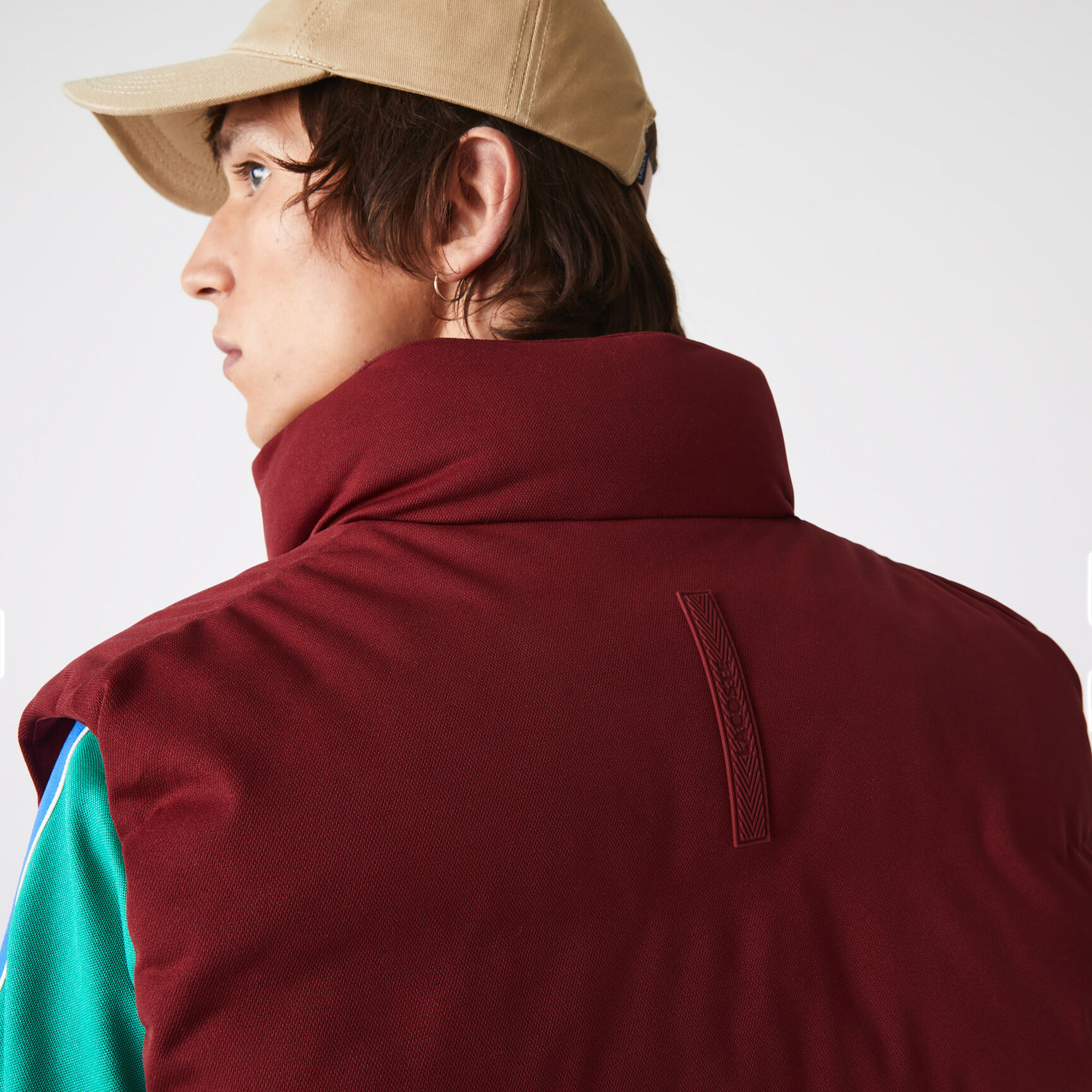 Men's Fold Away Hood Short Vest Jacket Men's Fold Away Hood Short Vest Jacket