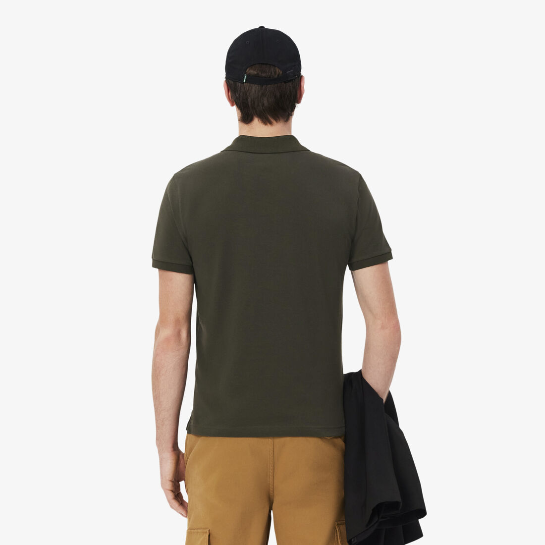 قميص بولو بيكيه بقصة ضيقة L.12.12 قميص بولو بيكيه بقصة ضيقة L.12.12