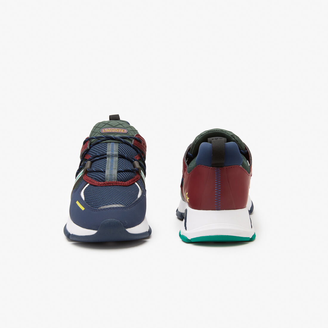Men's Lacoste L003 Textile Color-Pop Sneakers Men's Lacoste L003 Textile Color-Pop Sneakers