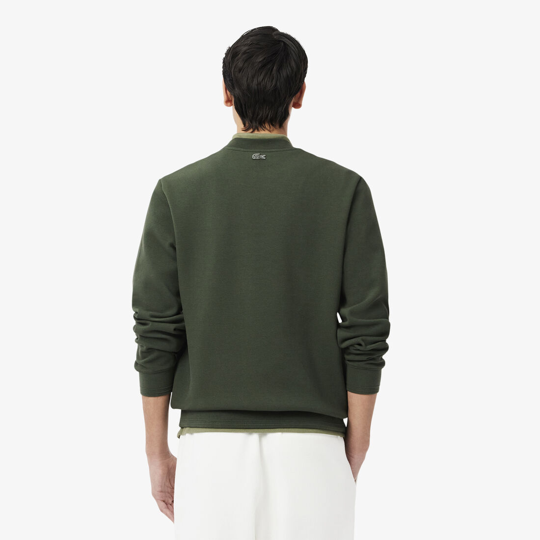 سويت شيرت بيكيه منقوش عليه شعار سويت شيرت بيكيه منقوش عليه شعار