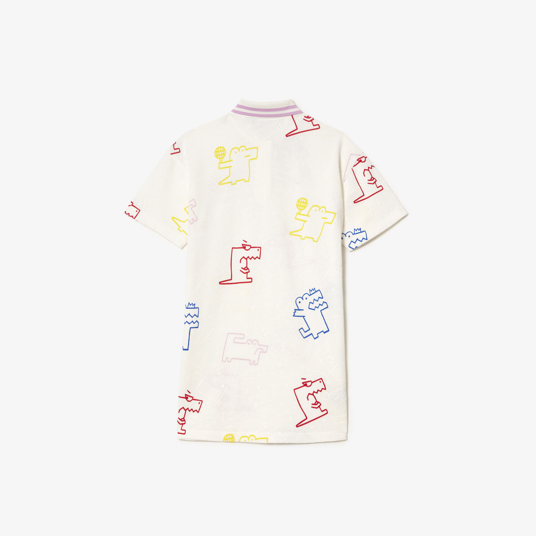 فستان من قطن بيكيه بطبعة جلد التمساح فستان من قطن بيكيه بطبعة جلد التمساح