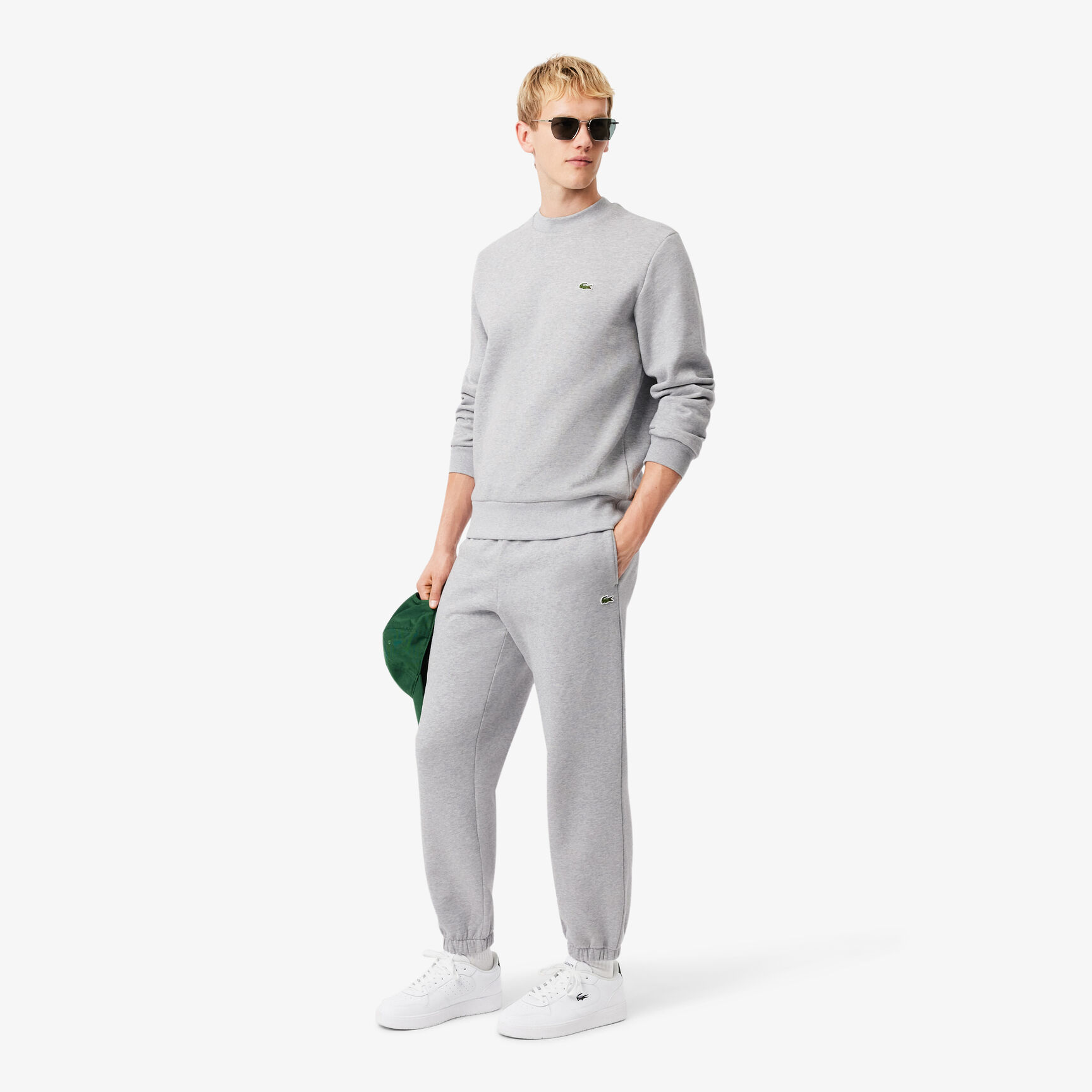 Men's Lacoste Brushed Fleece Jogger Trackpants Men's Lacoste Brushed Fleece Jogger Trackpants
