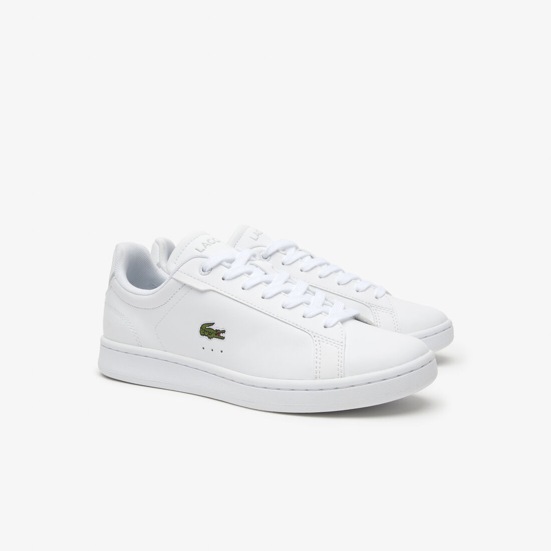 Women's Lacoste Carnaby Pro BL Tonal Leather Trainers Women's Lacoste Carnaby Pro BL Tonal Leather Trainers
