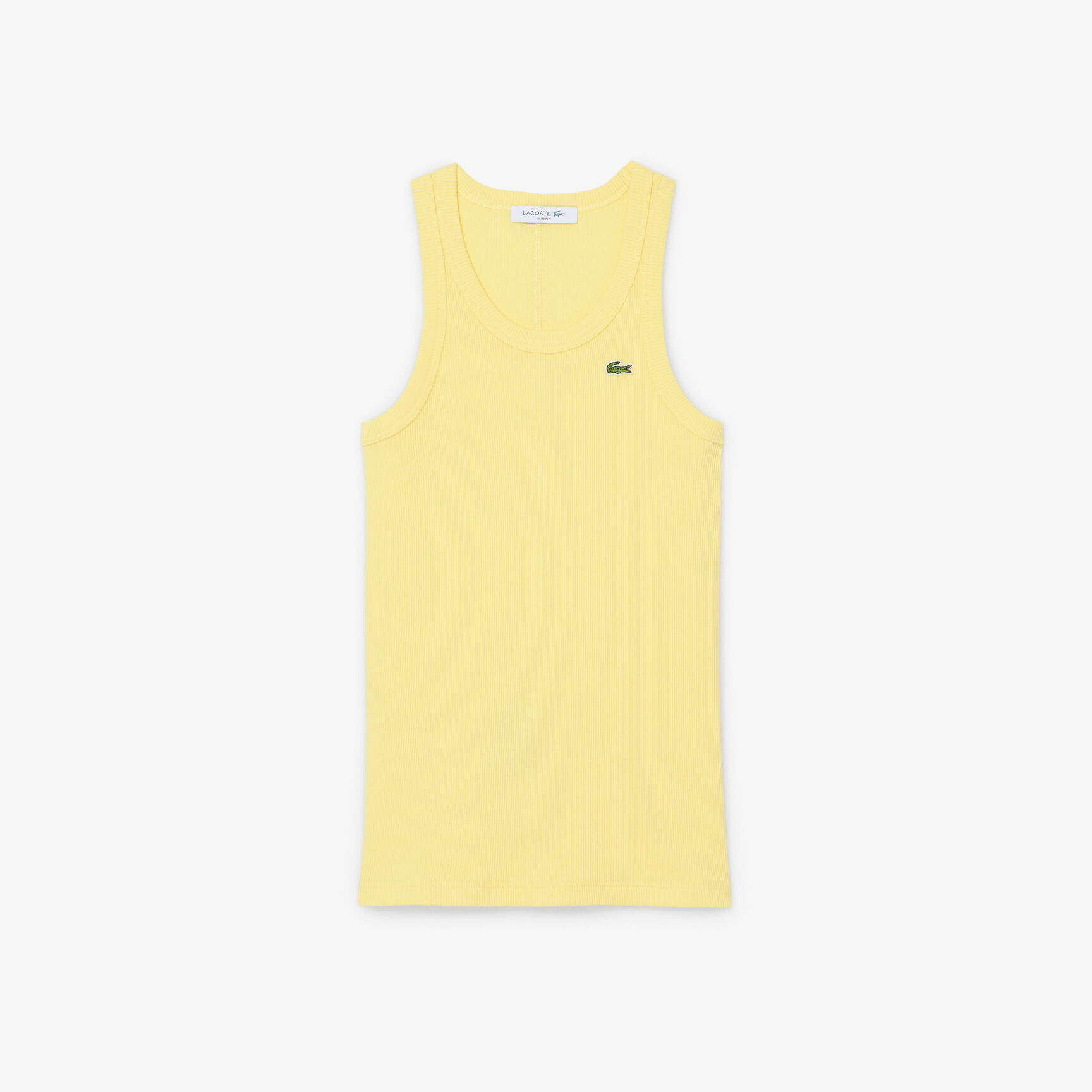 Slim Fit Ribbed Cotton Tank Top Slim Fit Ribbed Cotton Tank Top