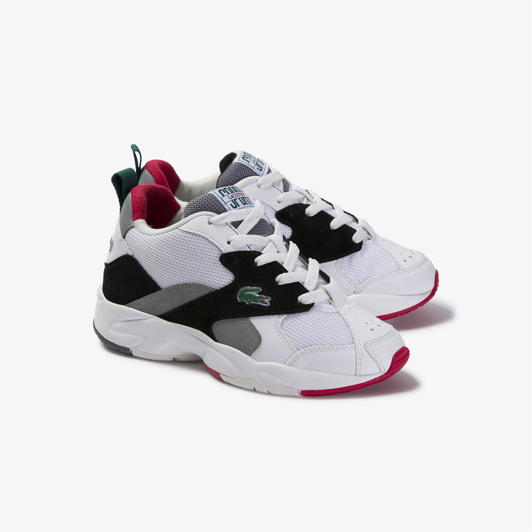 Women's Storm 96 Textile and Synthetic Trainers lacoste women s storm 96 textile and synthetic trainers