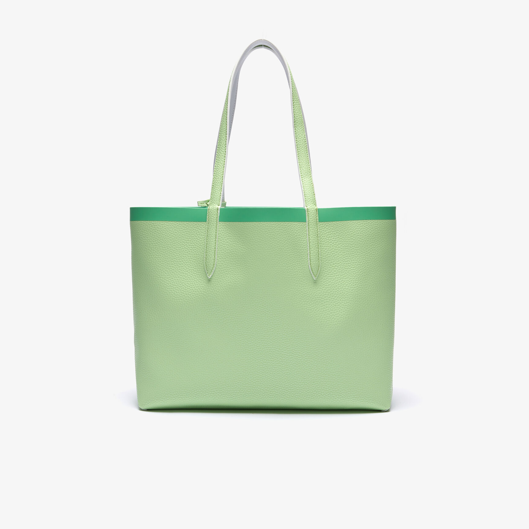 Women's Anna Reversible Contrast Band Coated Canvas Tote Bag Women's Anna Reversible Contrast Band Coated Canvas Tote Bag