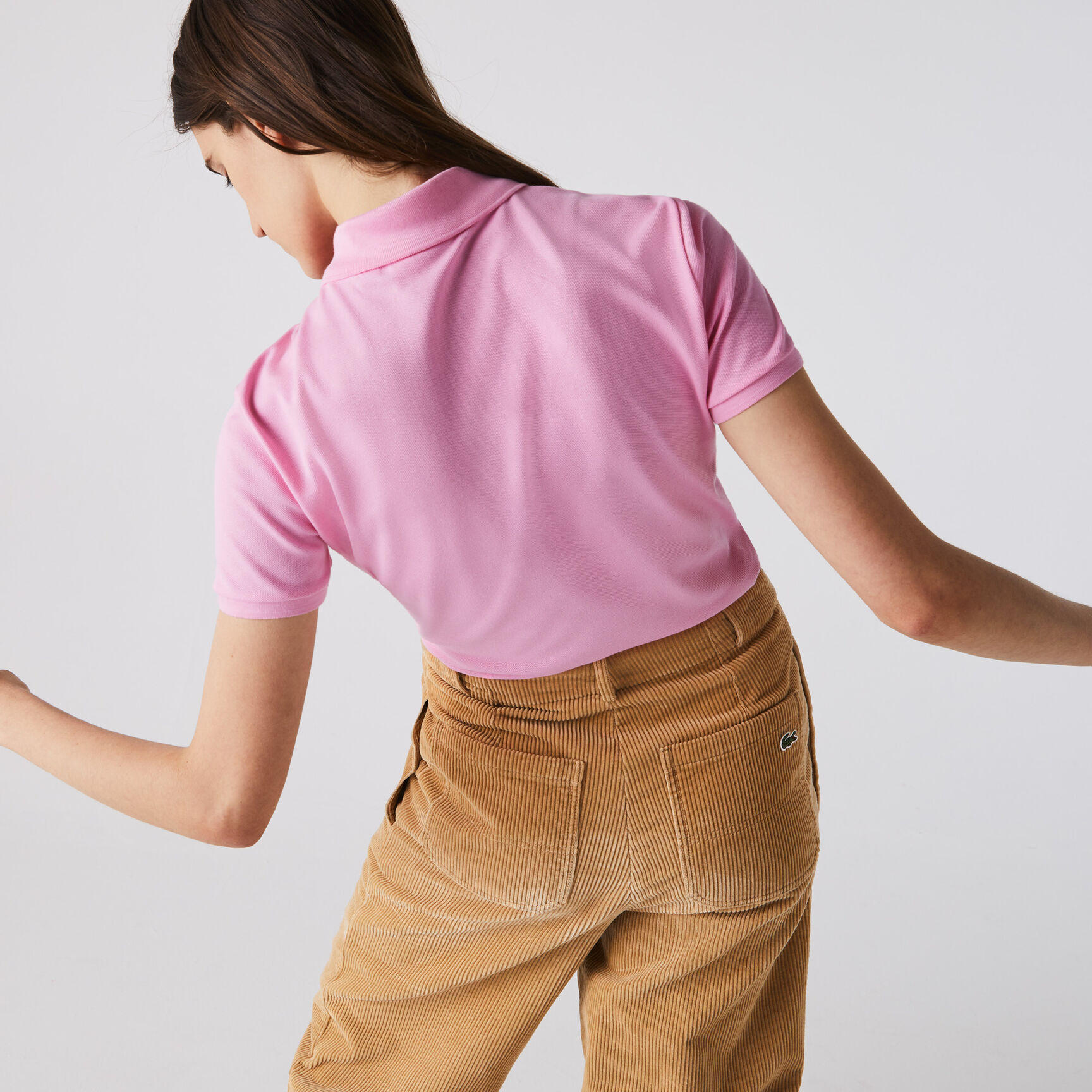 L.12.D Slim Fit Stretch Petit Pique Polo Shirt