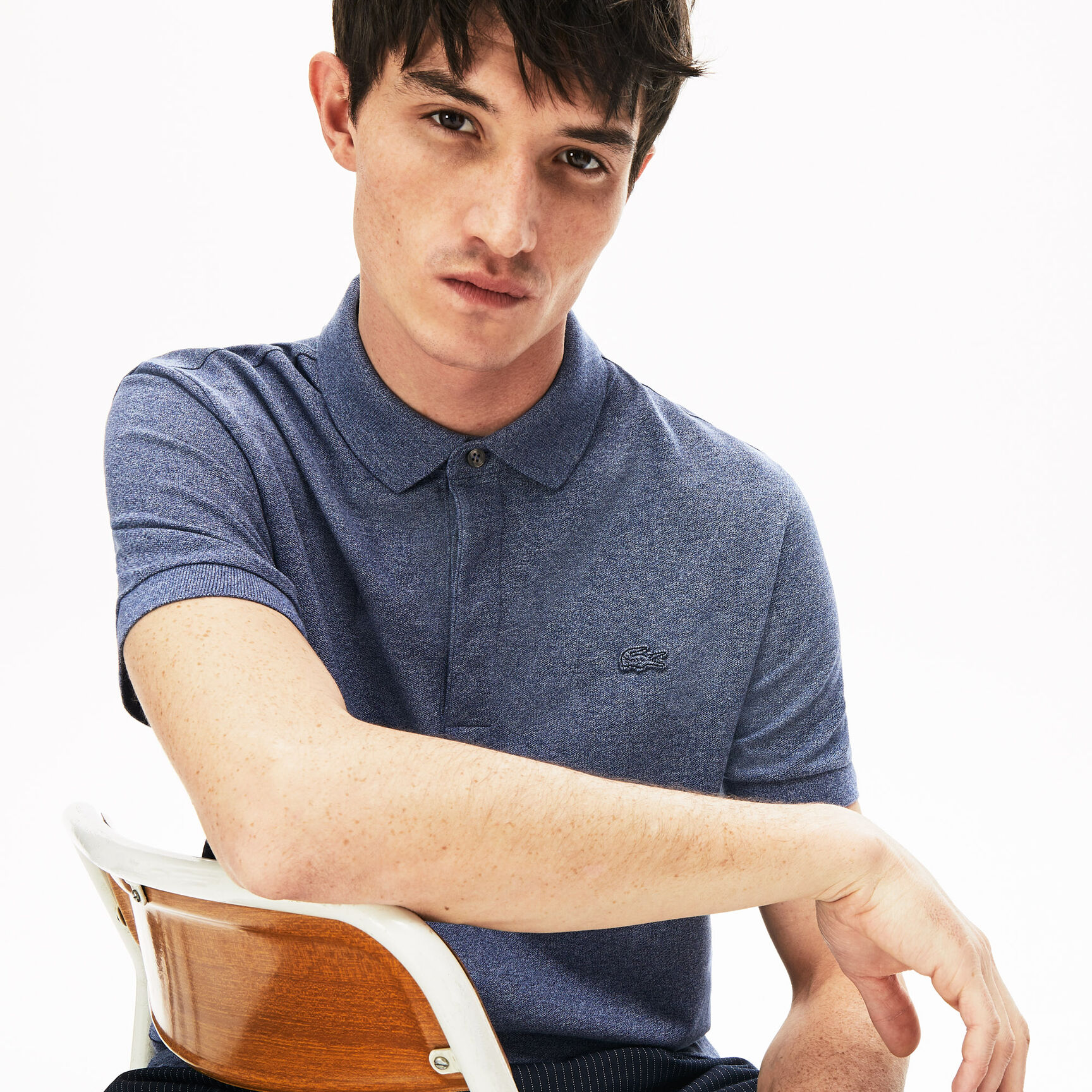 Regular Fit Paris Stretch Pique Polo Shirt Regular Fit Paris Stretch Pique Polo Shirt