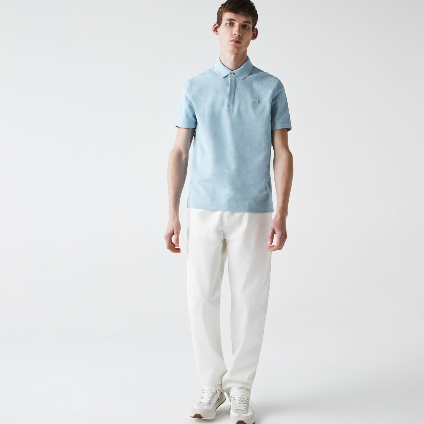 Regular Fit Paris Stretch Pique Polo Shirt Regular Fit Paris Stretch Pique Polo Shirt