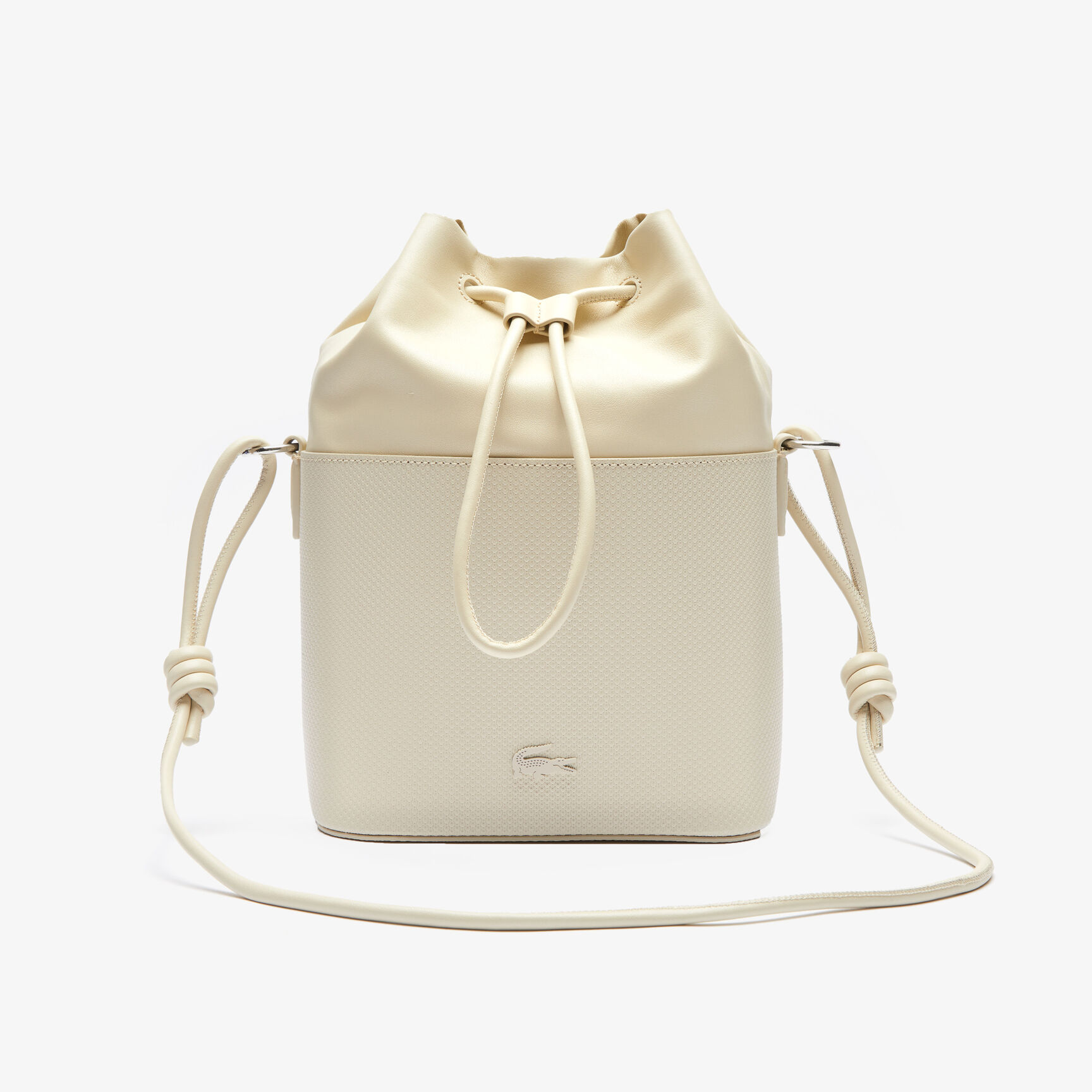 Women's Chantaco Matte Piqué Leather Drawstring Bucket Bag Women's Chantaco Matte Piqué Leather Drawstring Bucket Bag