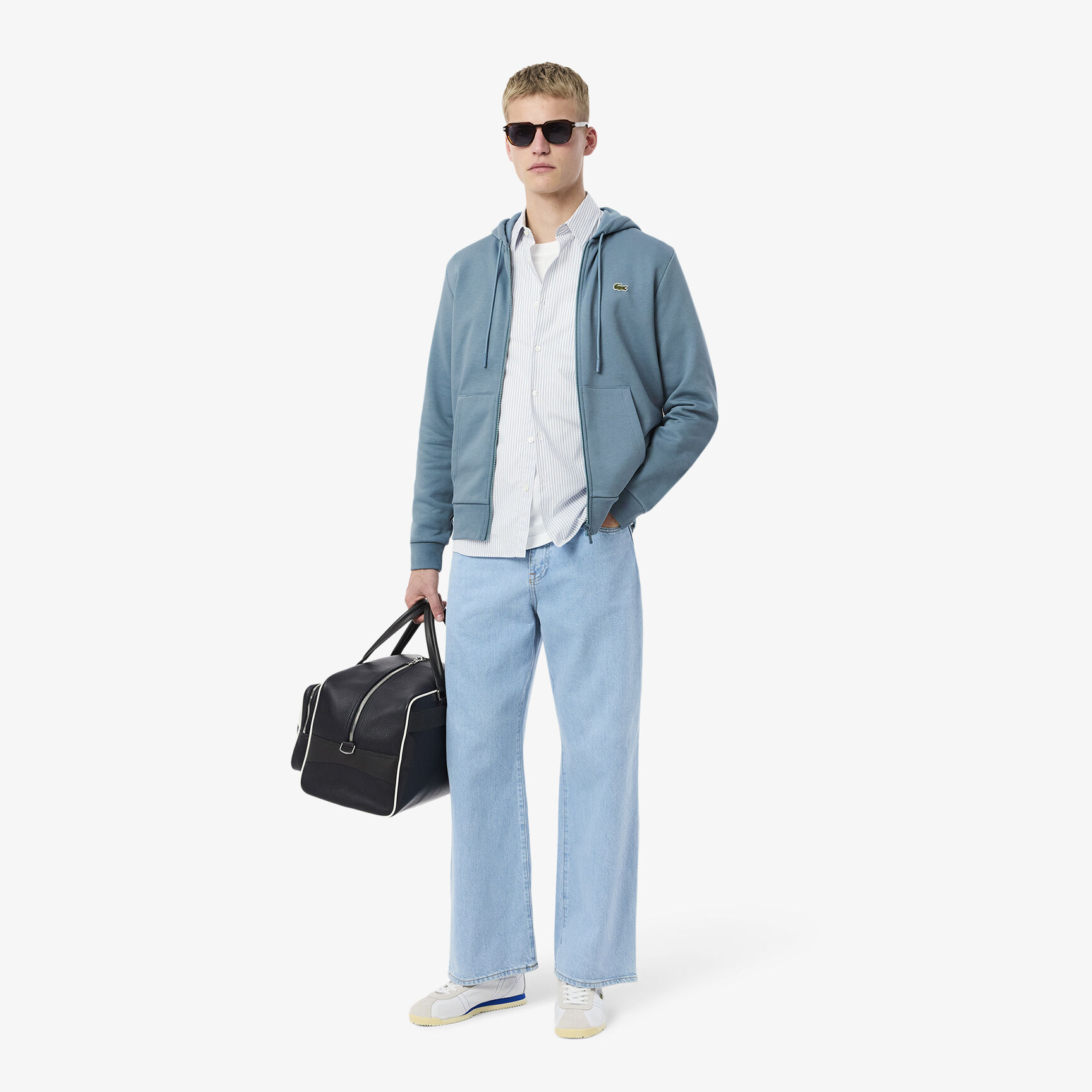 Zip-Up Fleece Hoodie