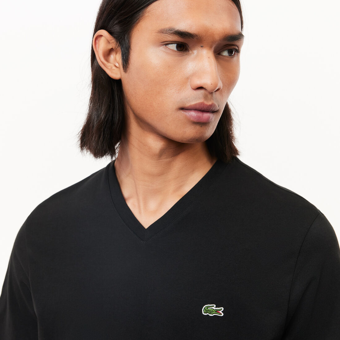 Men's V-neck Cotton T-shirt Men's V-neck Cotton T-shirt