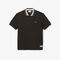 lacoste french made classic fit stripe collar polo shirt