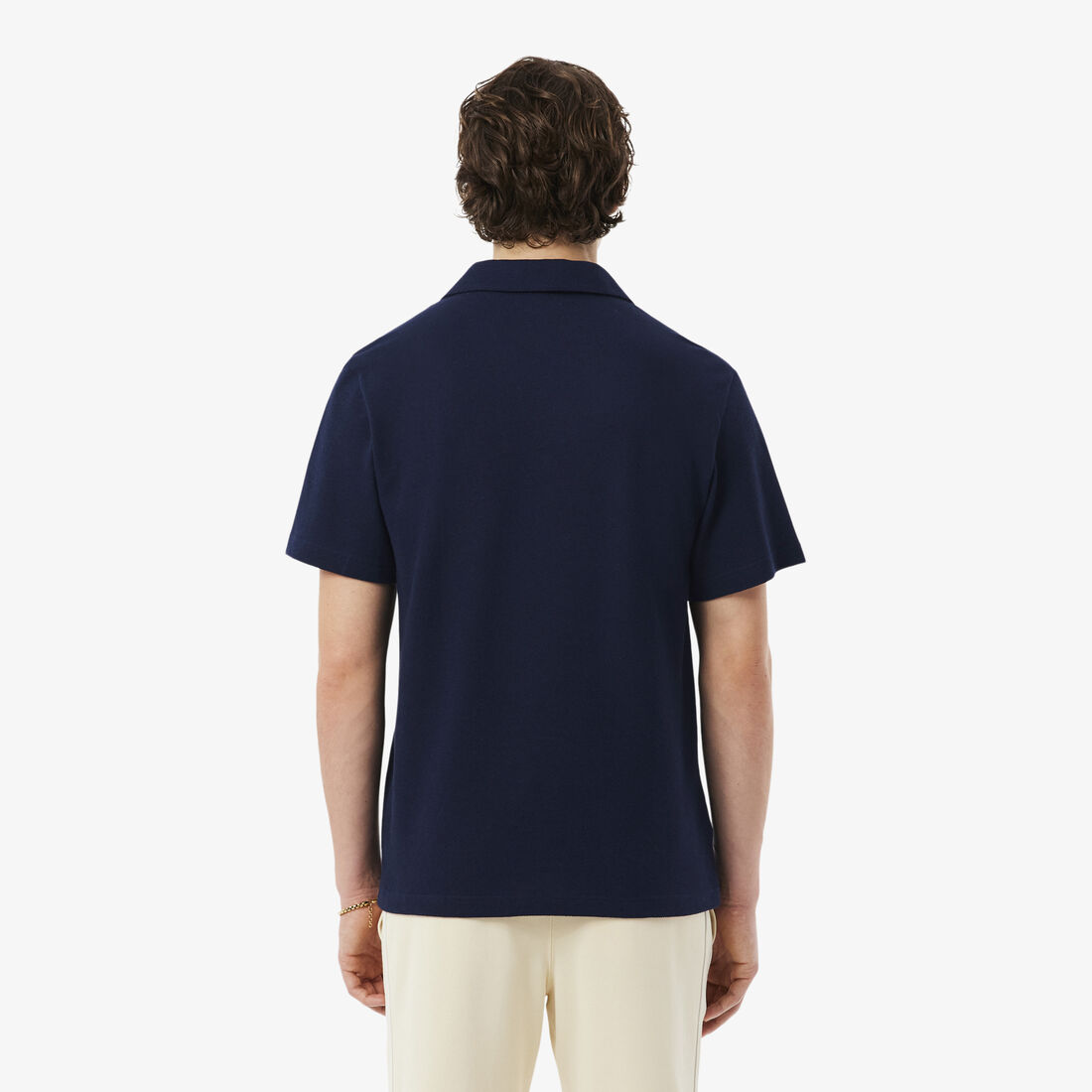 Classic Fit Cotton-Linen Polo Shirt Classic Fit Cotton-Linen Polo Shirt