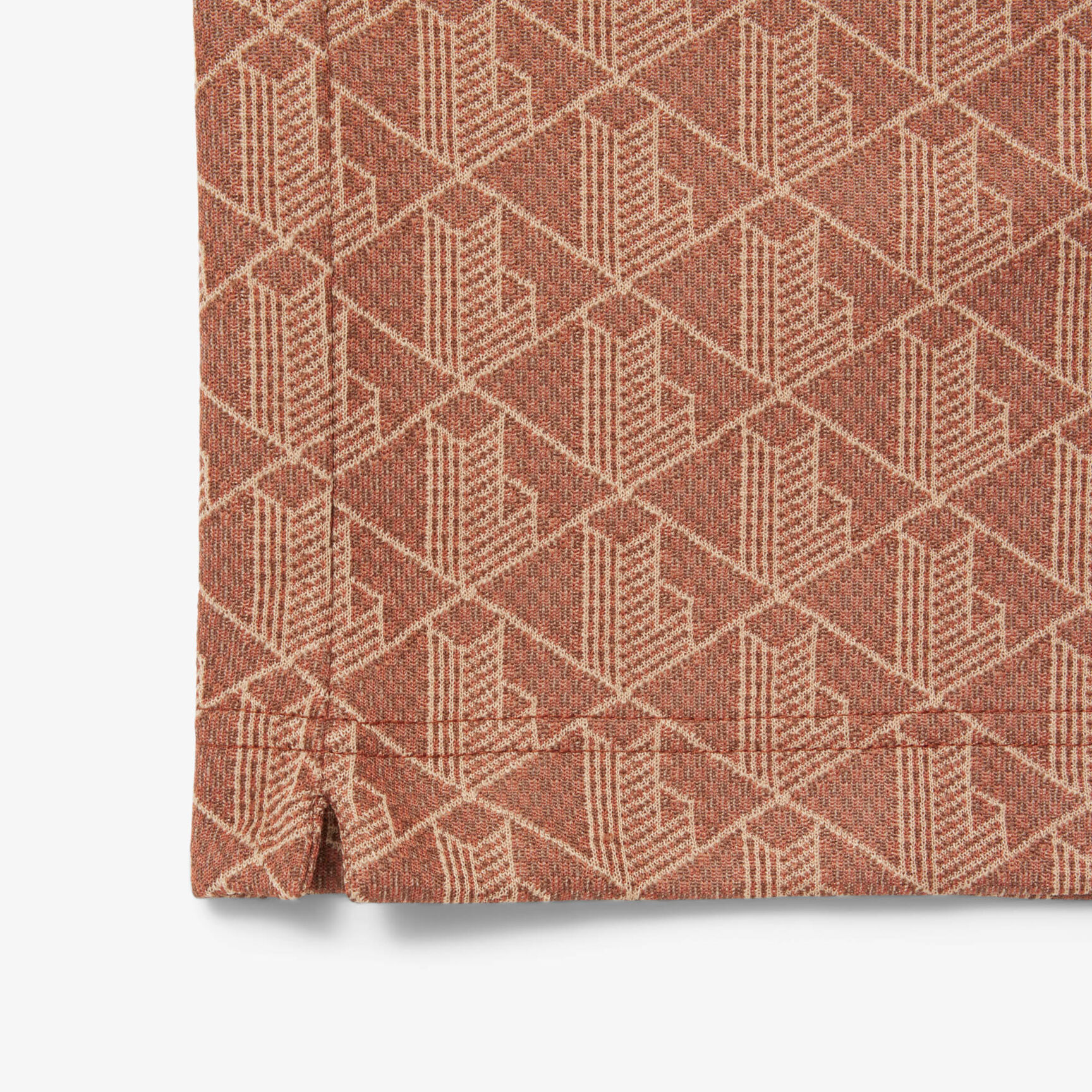 Classic Fit Monogram Jacquard Polo Shirt